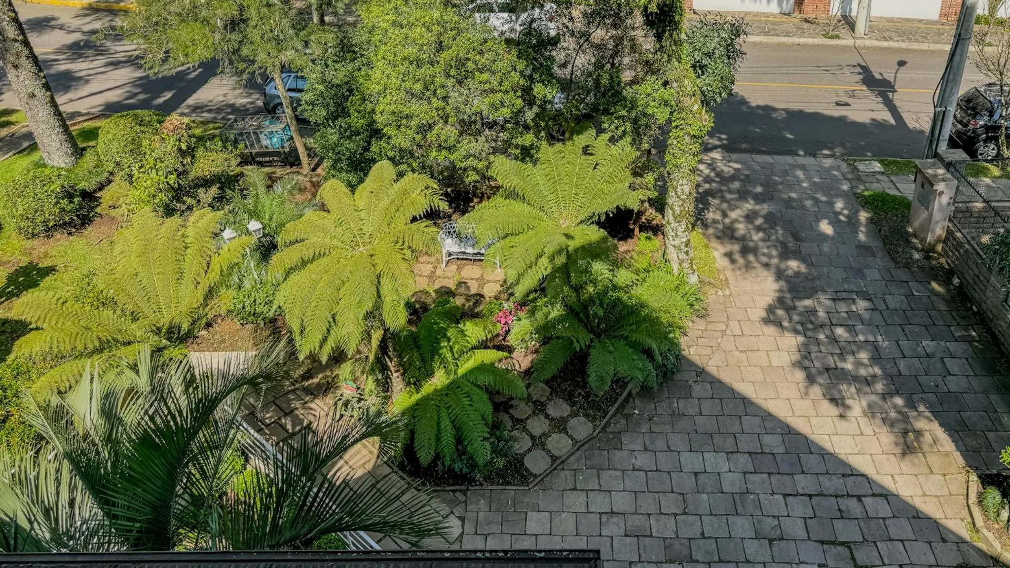 Garden in Pousada Vovô Nino