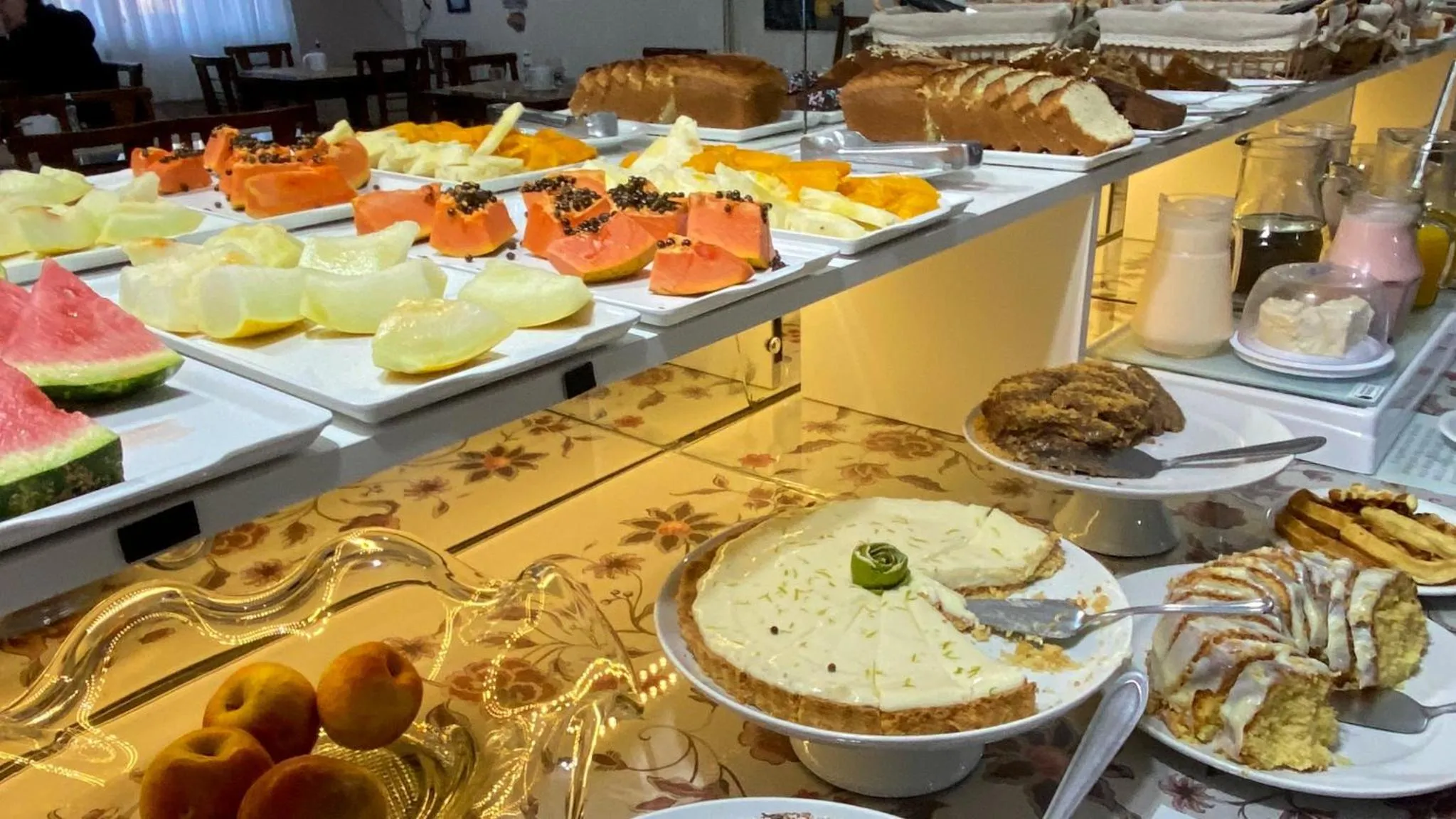 Food and drinks in Pousada Vovô Nino