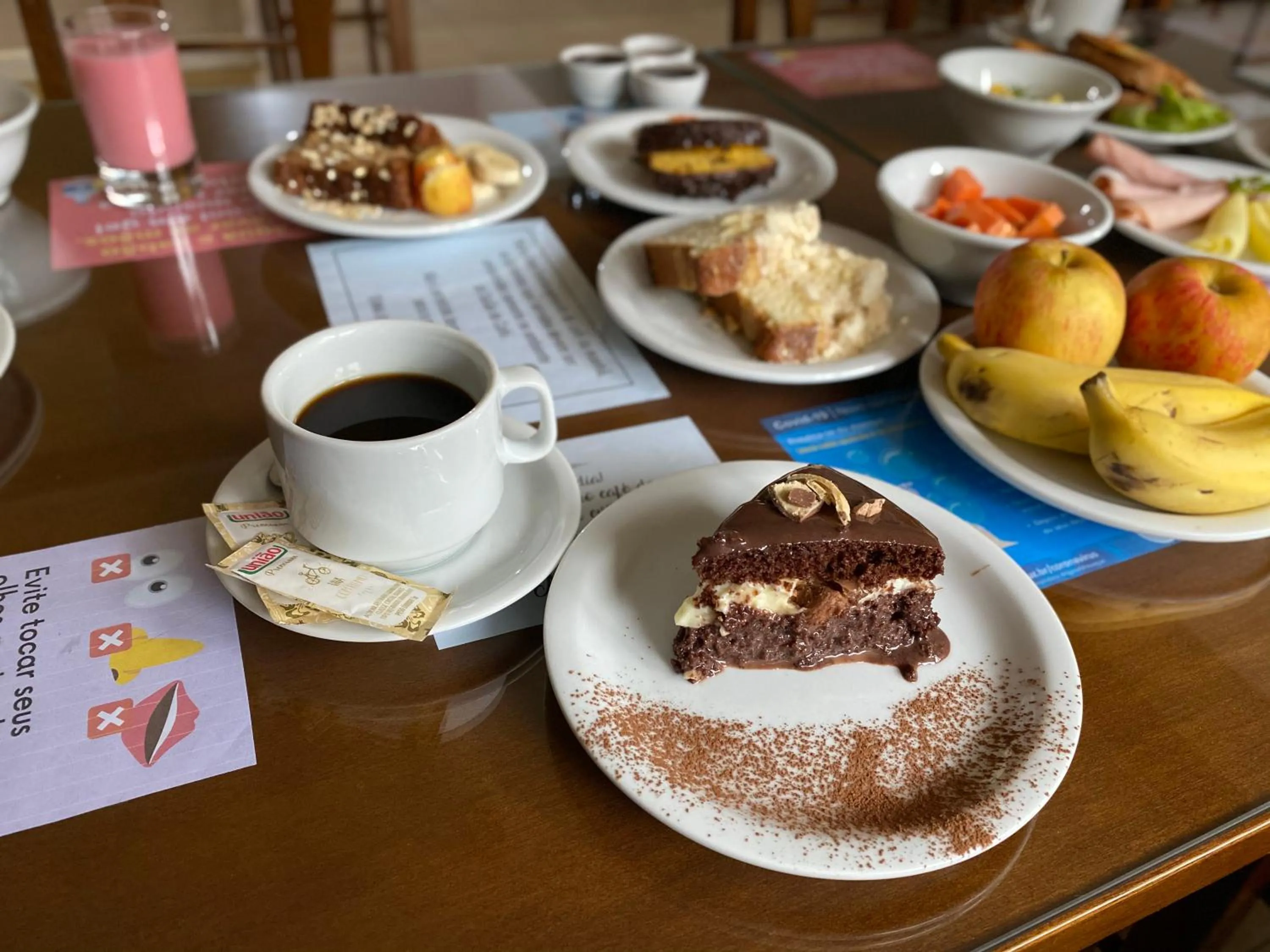 Food and drinks in Pousada Vovô Nino