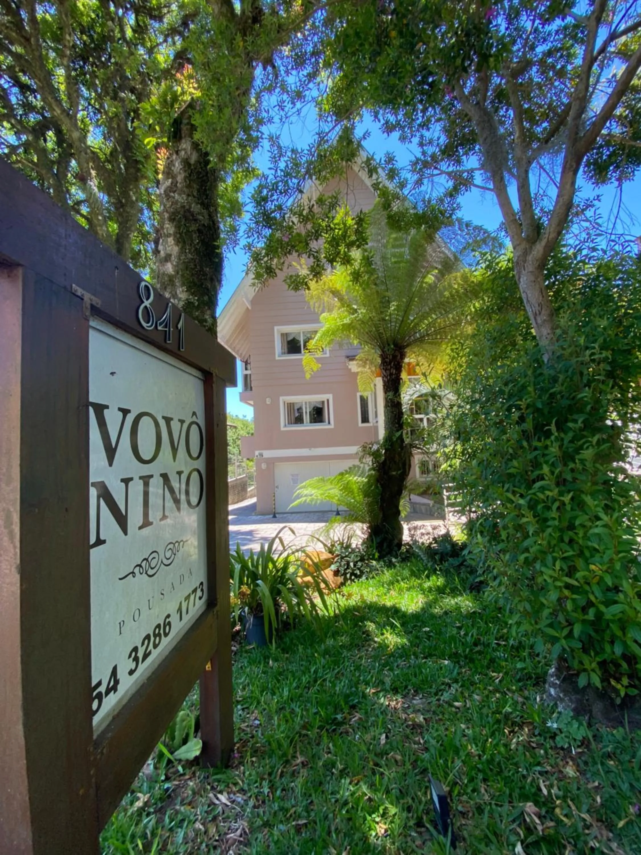 Property building in Pousada Vovô Nino