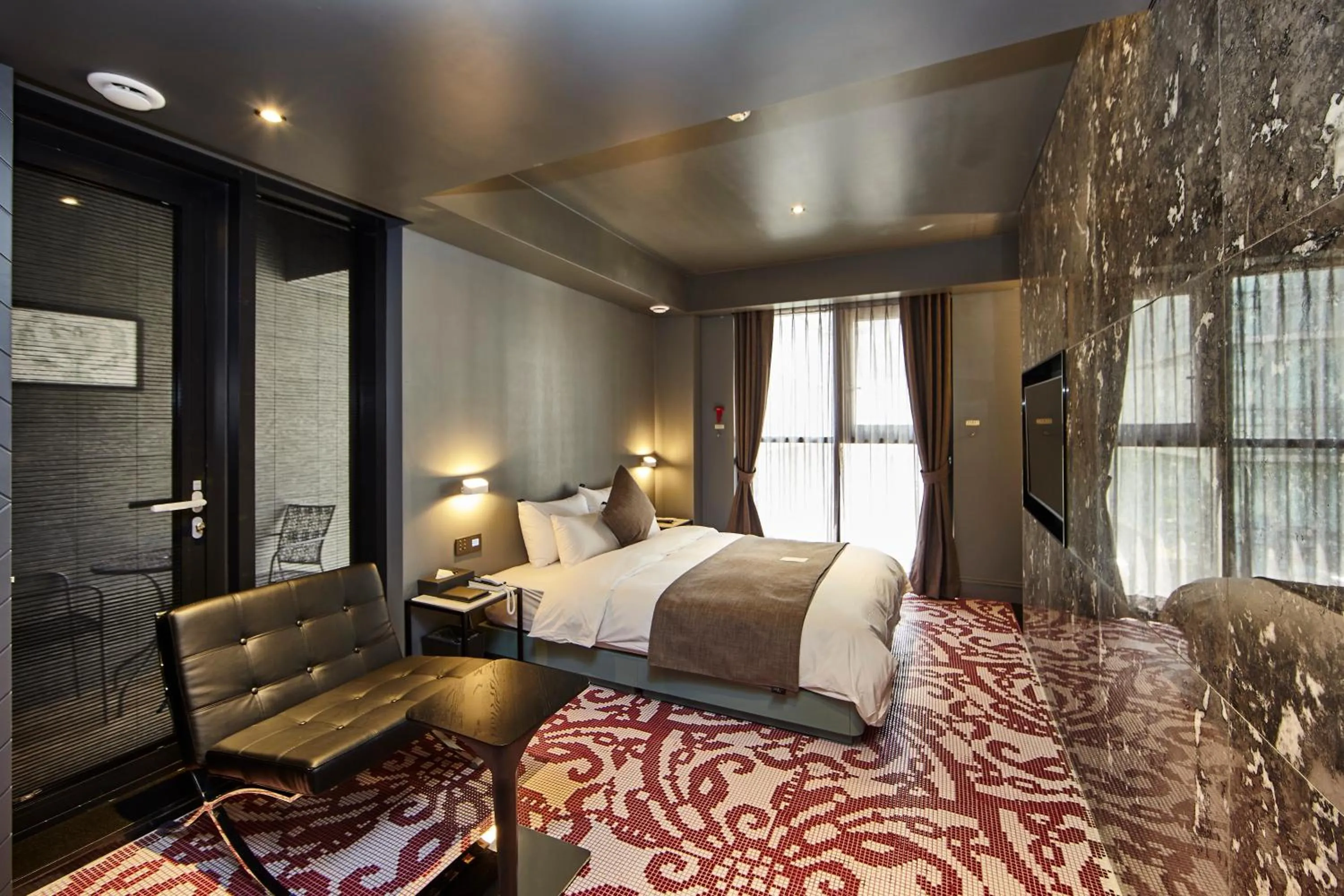 Bedroom, Bed in Hotel Soulhada Gangnam