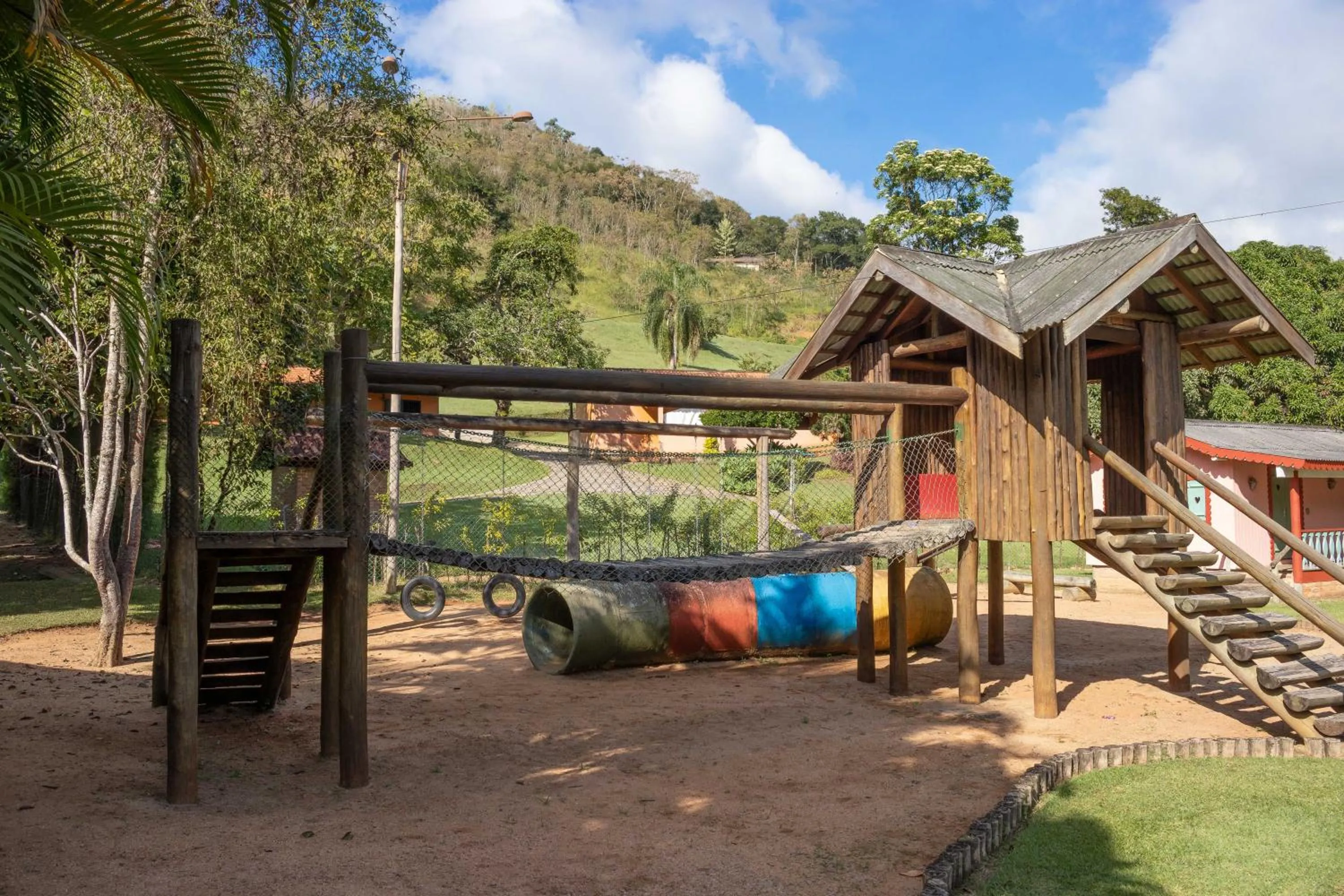 Children play ground in Bomtempo Itaipava Hotel by Castelo Itaipava