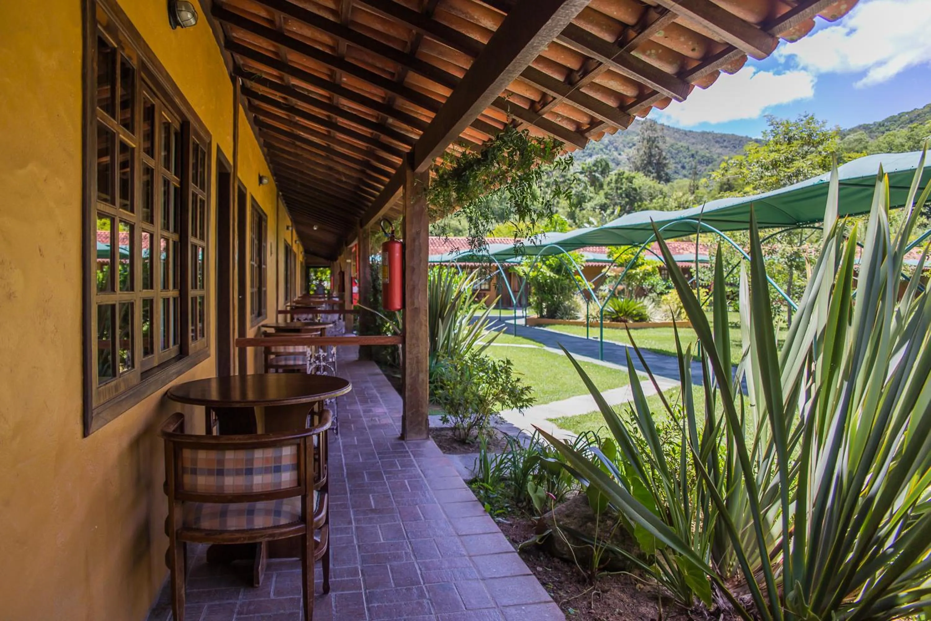 Patio in Bomtempo Itaipava Hotel by Castelo Itaipava