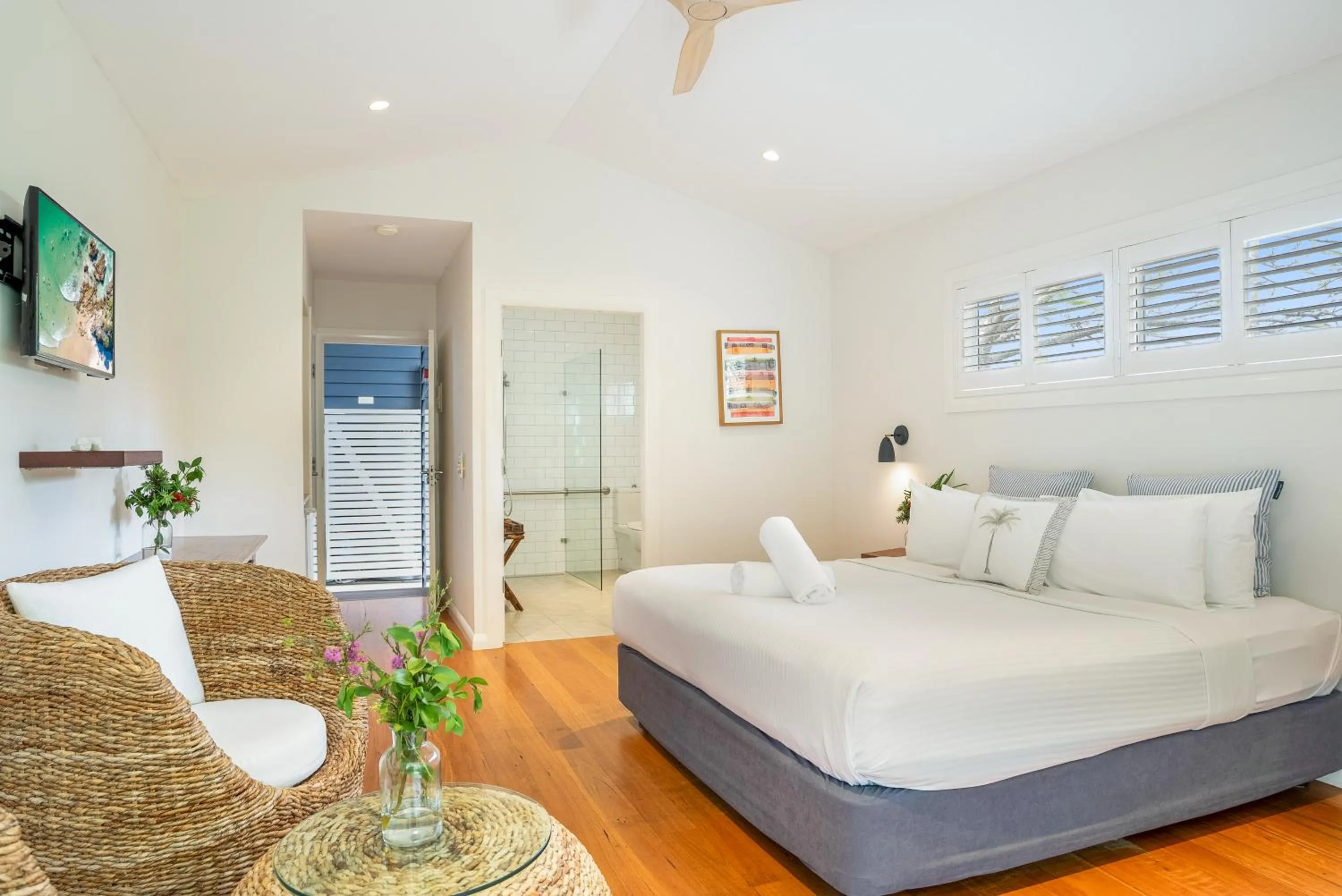 Bed in The Beach Shack Byron Bay