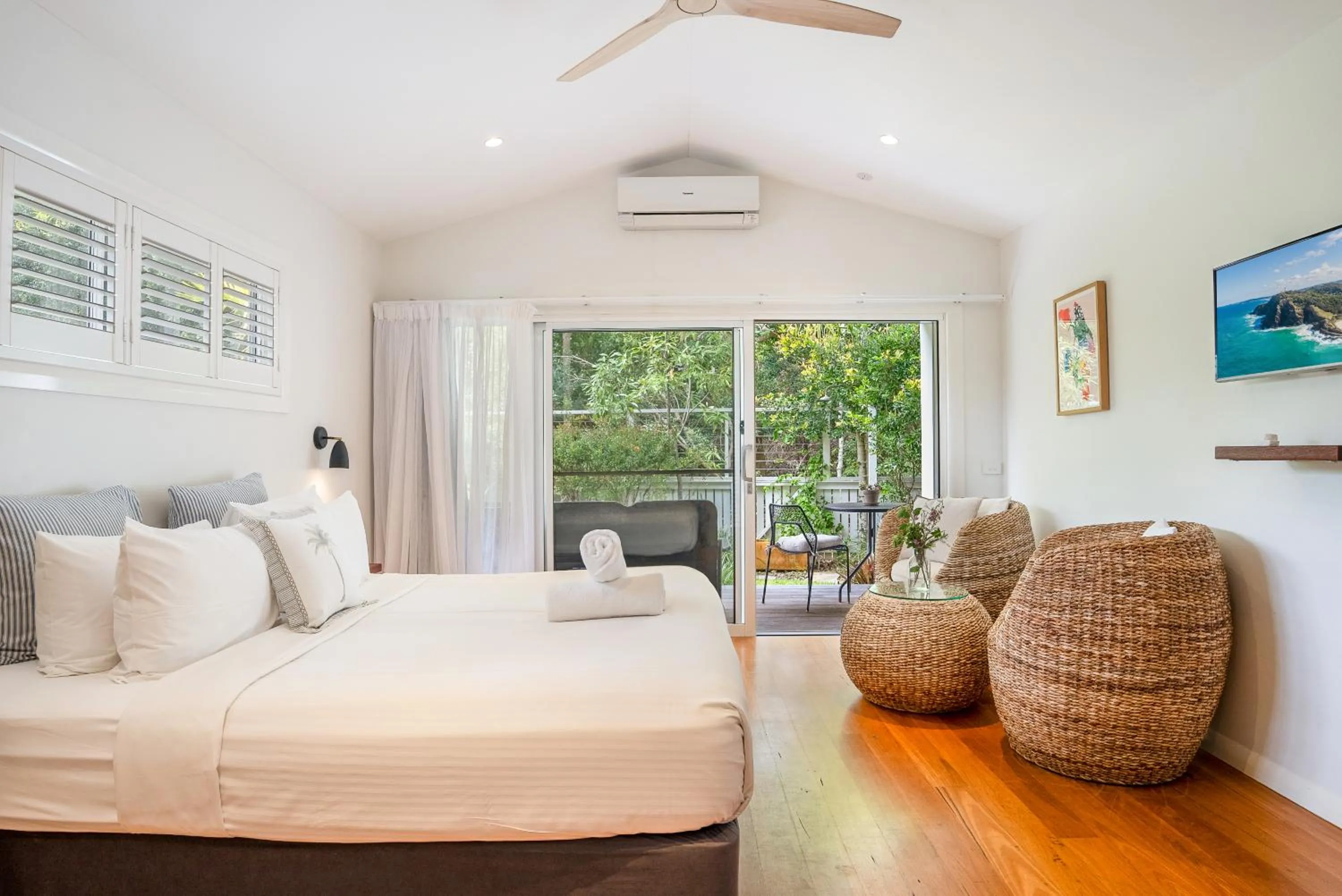 Bed in The Beach Shack Byron Bay