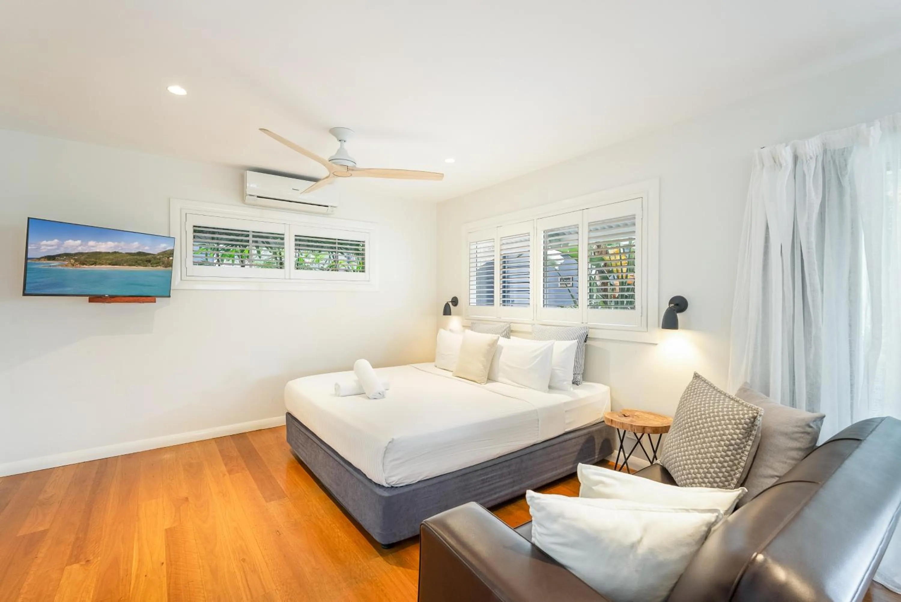 Bed in The Beach Shack Byron Bay
