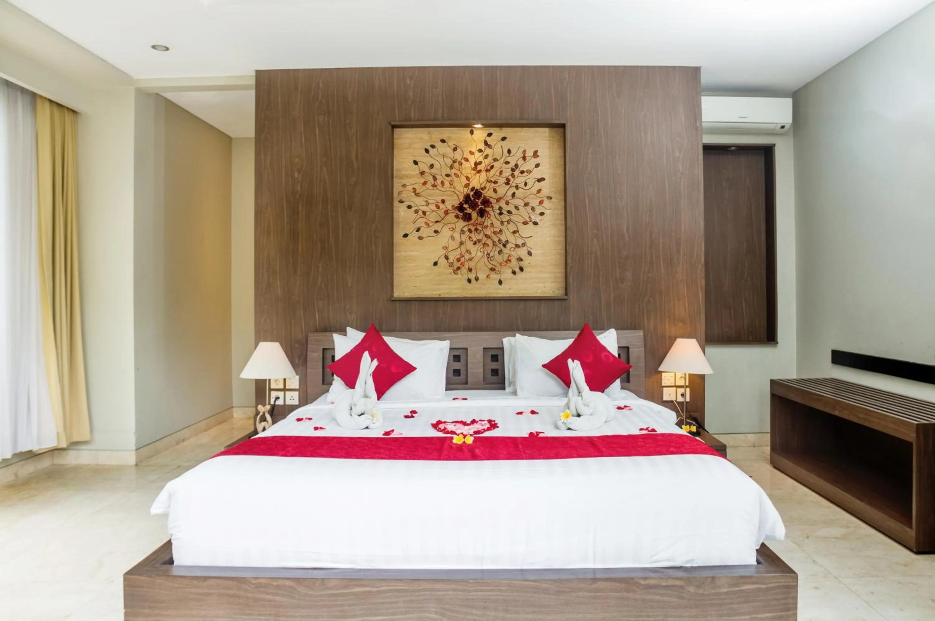 Bed in Khayangan Kemenuh Villas by Premier Hospitality Asia
