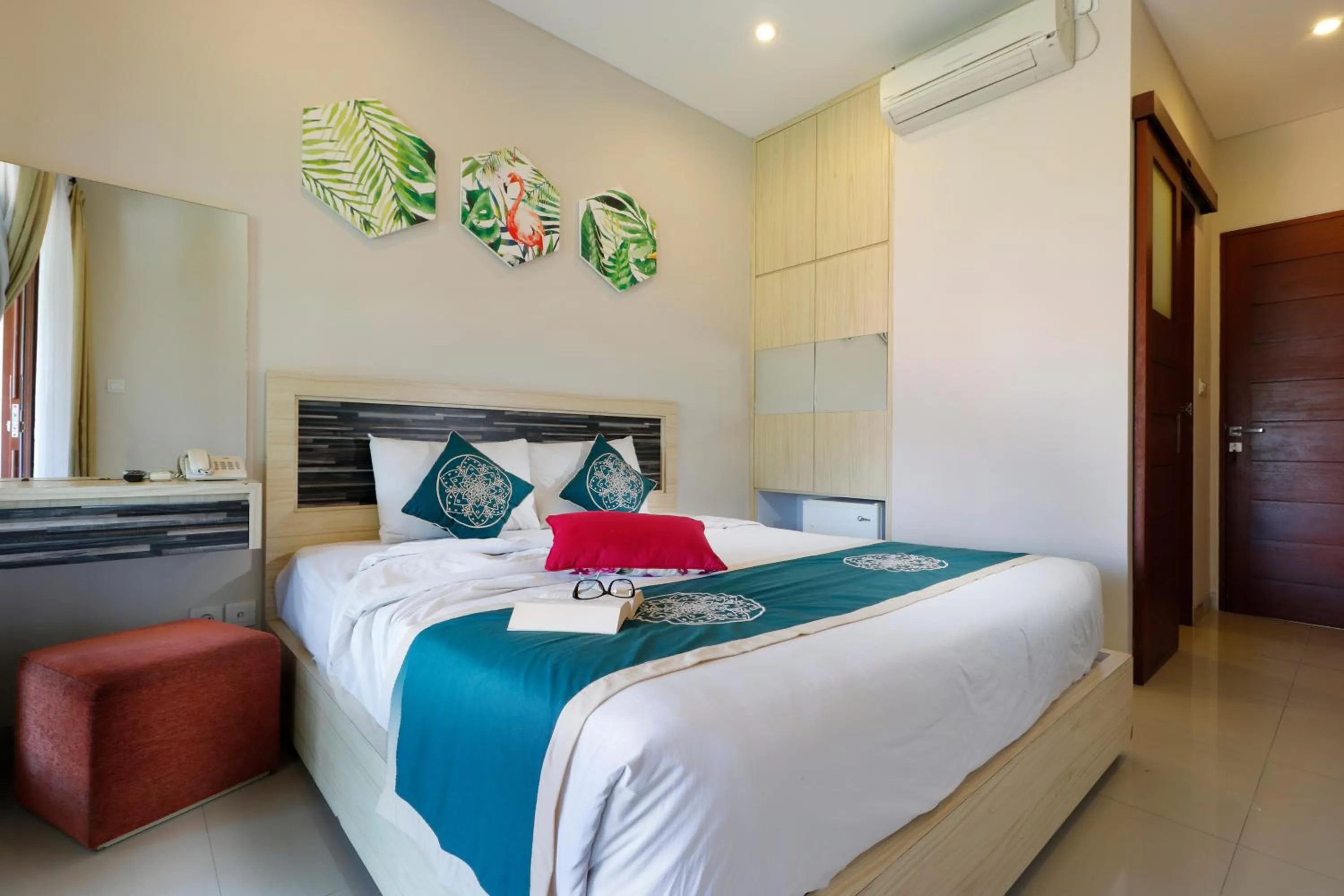 Bed in Vansari Hotel