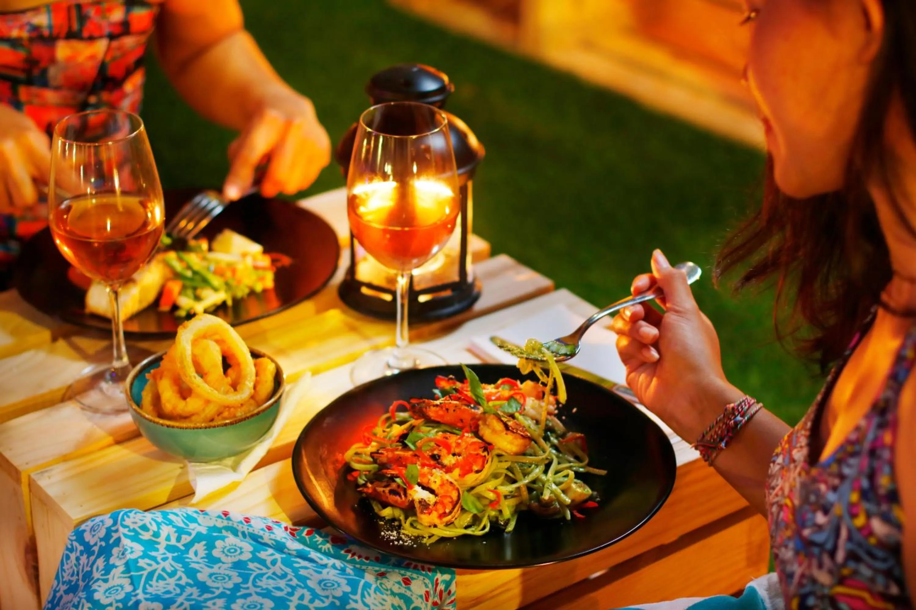 Garden in Vansari Hotel