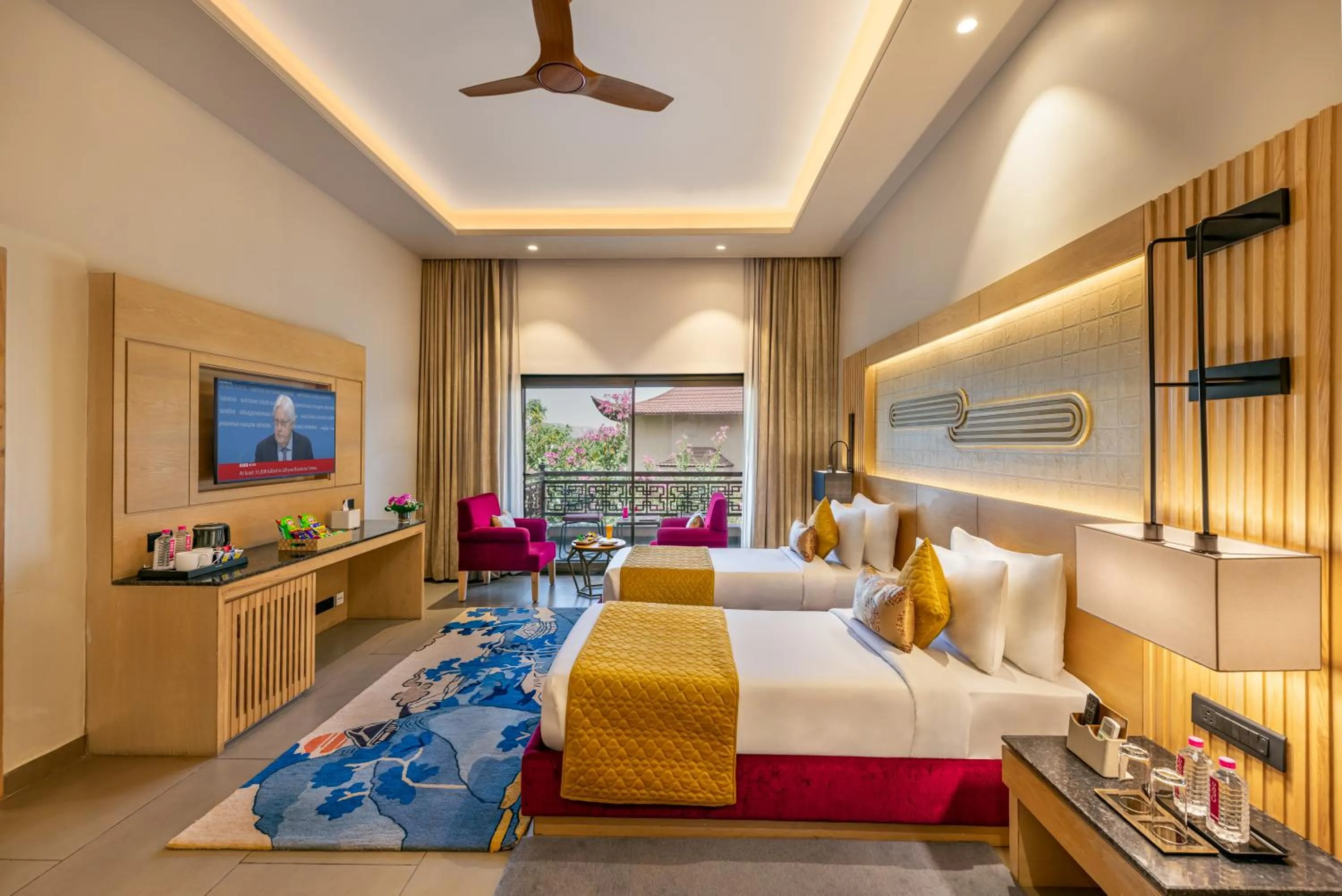 Bedroom, Bed in Ananta Spa & Resort Jaipur