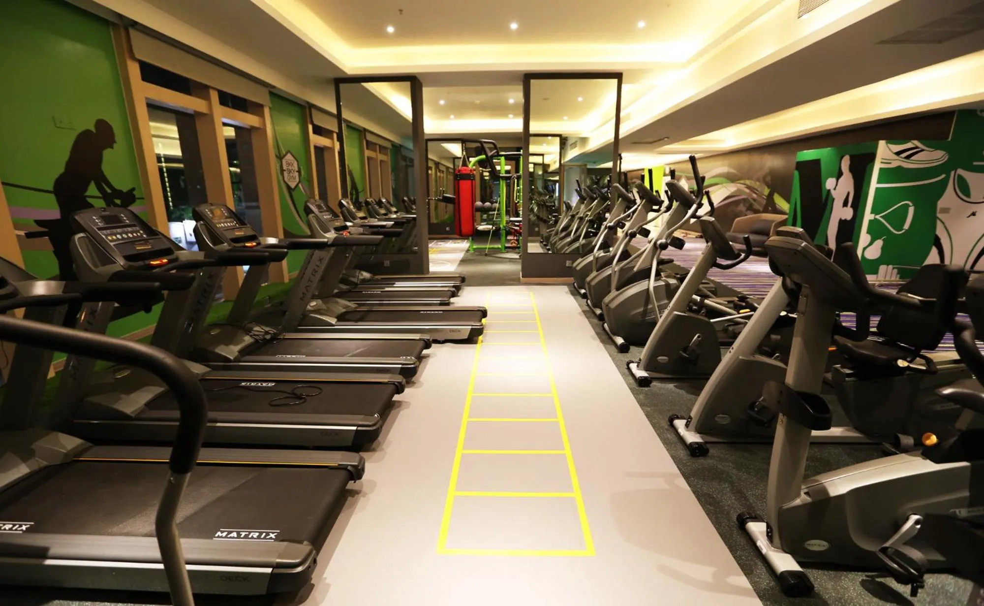 Fitness centre/facilities in The Bazaar Hotel Bangkok - MRT Lat Phrao Ratchadapisek