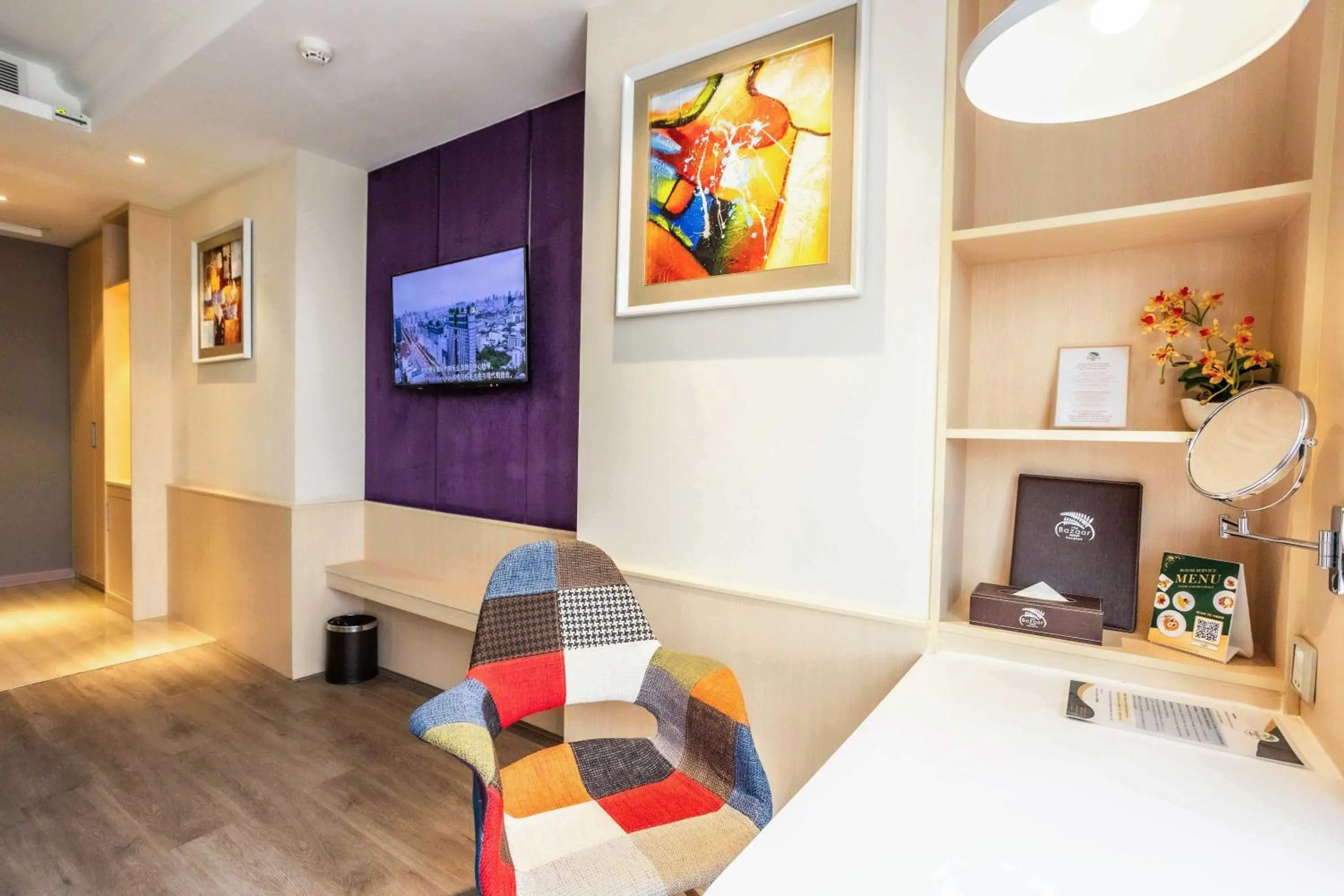 Seating area in The Bazaar Hotel Bangkok - MRT Lat Phrao Ratchadapisek