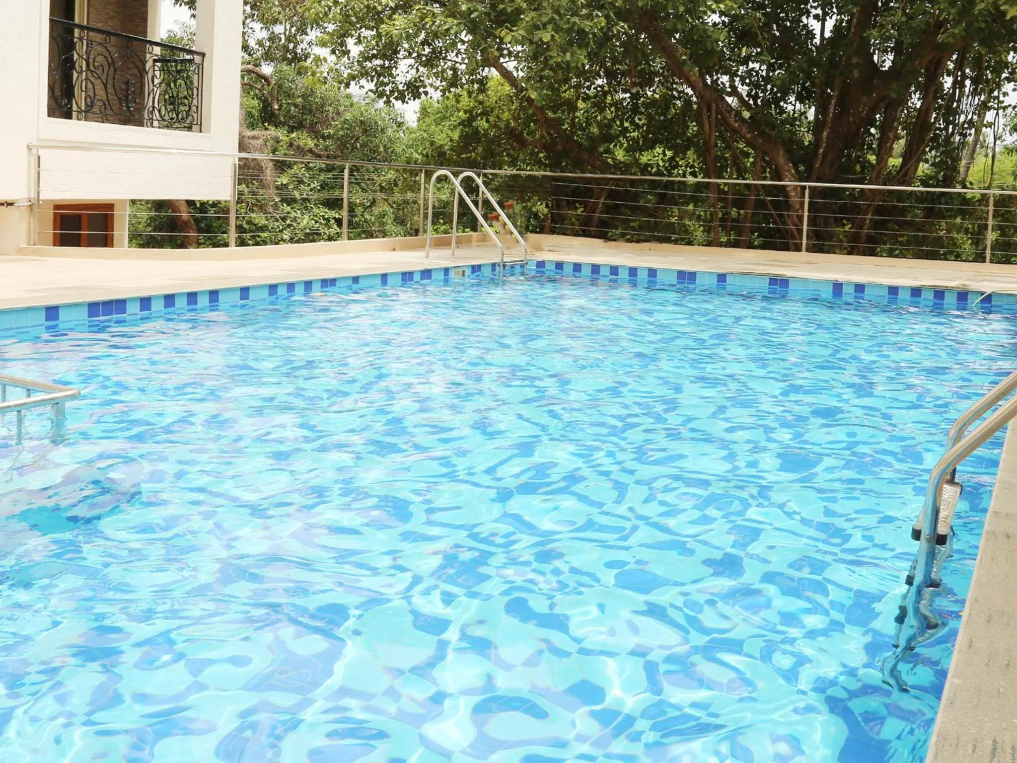 Swimming pool in La Vida Studio Inn Baga- Goa- By Lords Hotels and Resorts