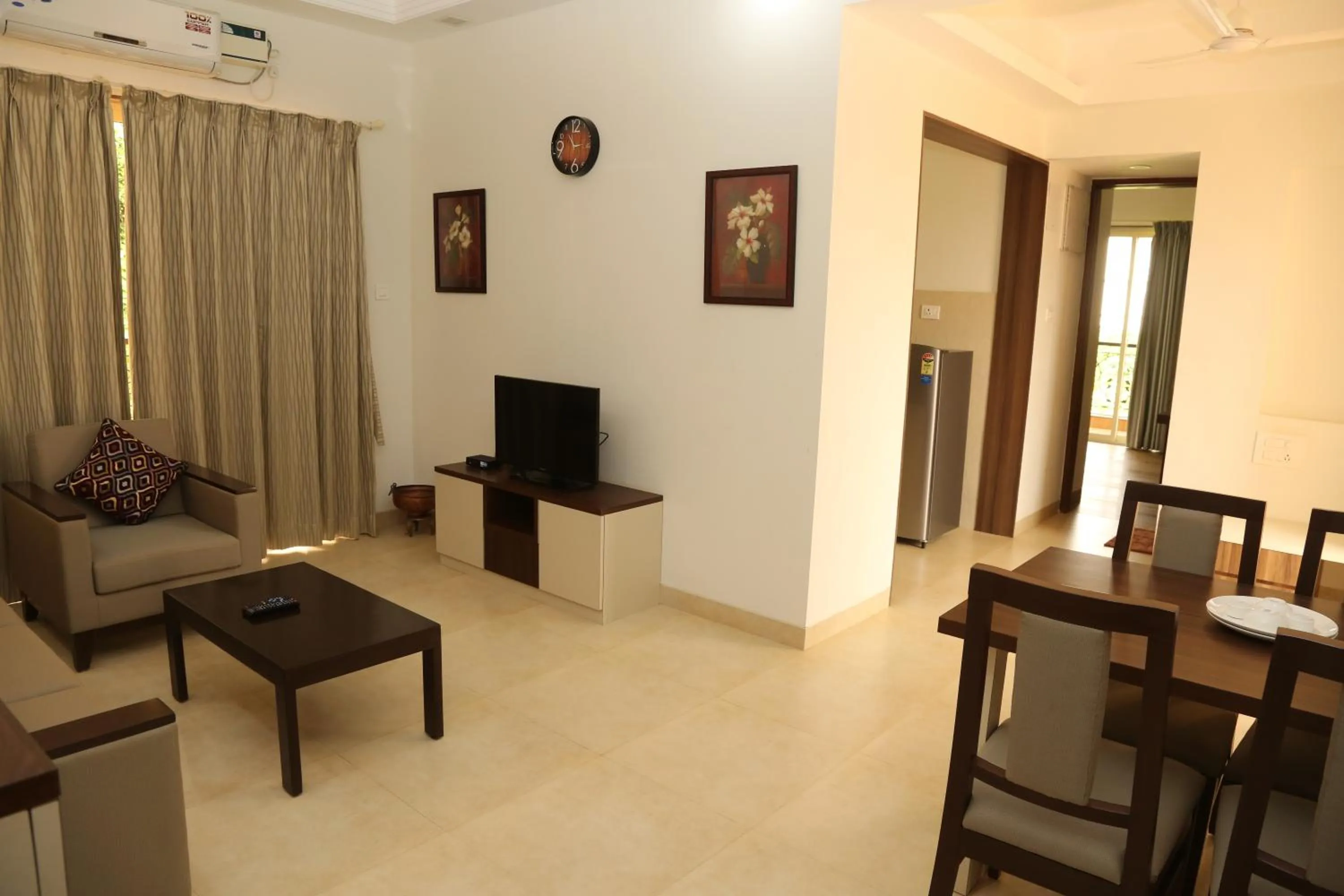 Seating area in La Vida Studio Inn Baga- Goa- By Lords Hotels and Resorts