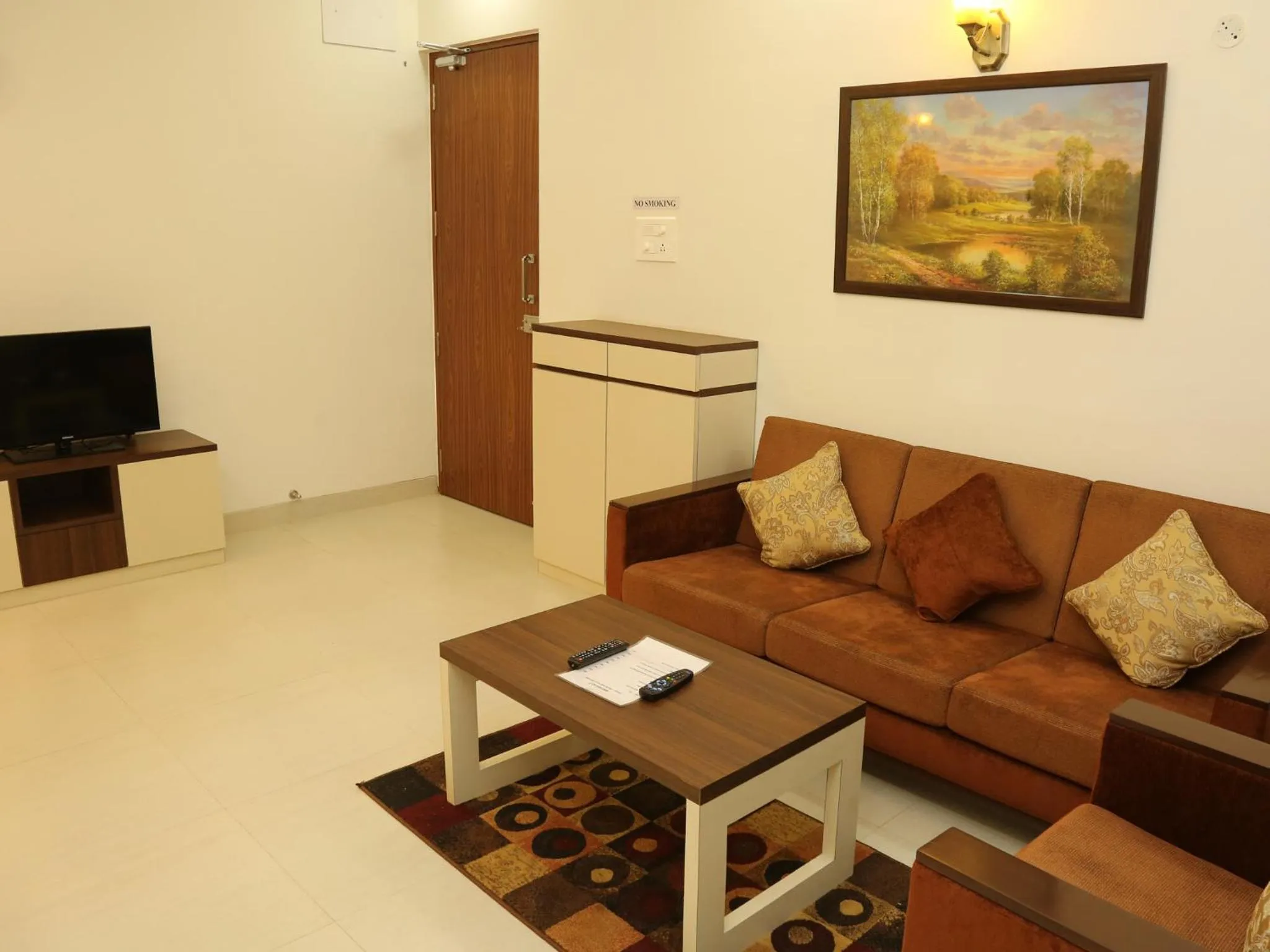 Living room in La Vida Studio Inn Baga- Goa- By Lords Hotels and Resorts