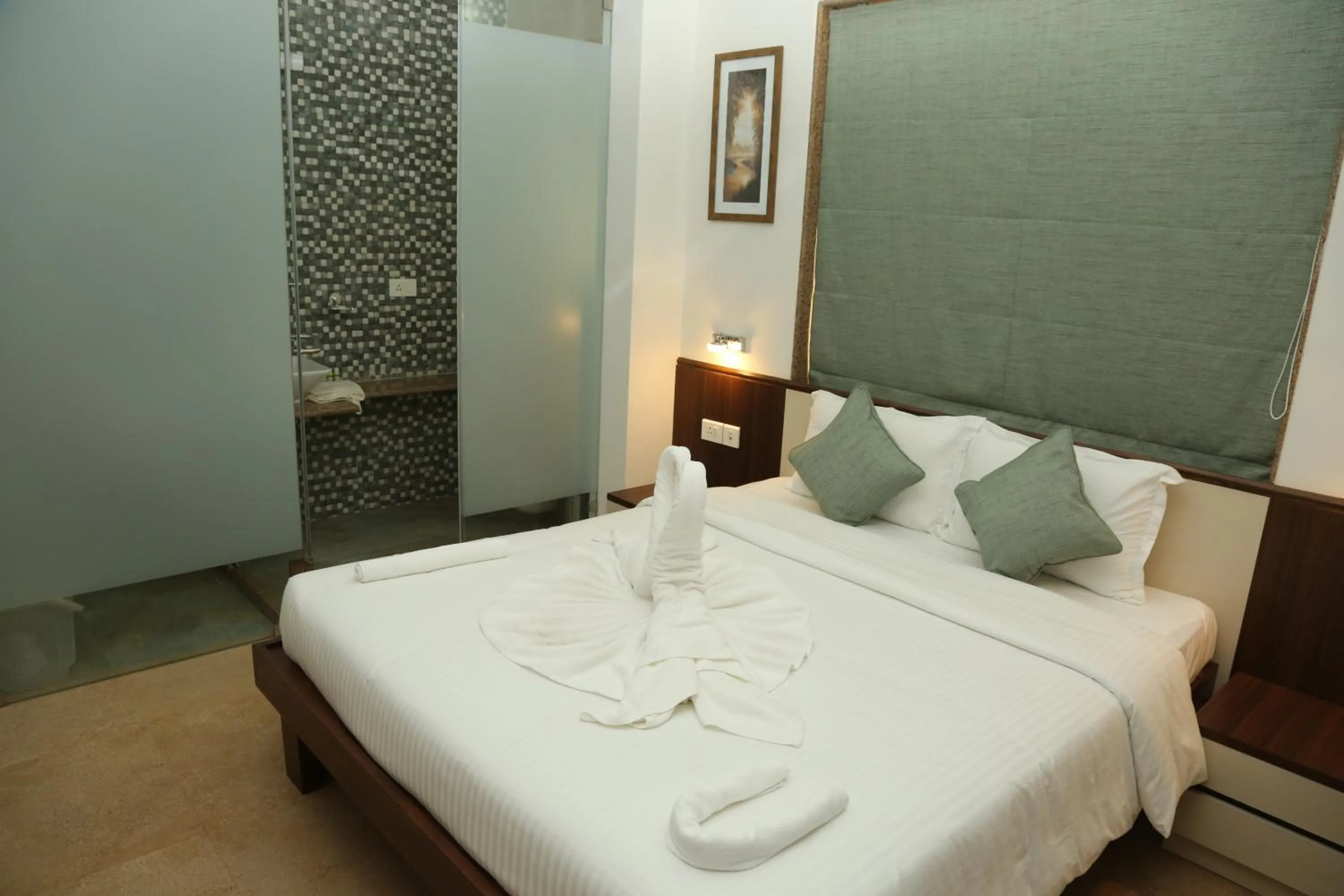Bedroom, Bed in La Vida Studio Inn Baga- Goa- By Lords Hotels and Resorts