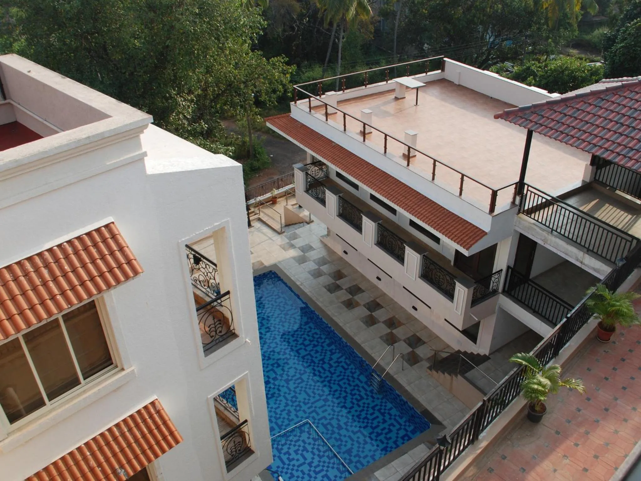 Bird's eye view in La Vida Studio Inn Baga- Goa- By Lords Hotels and Resorts