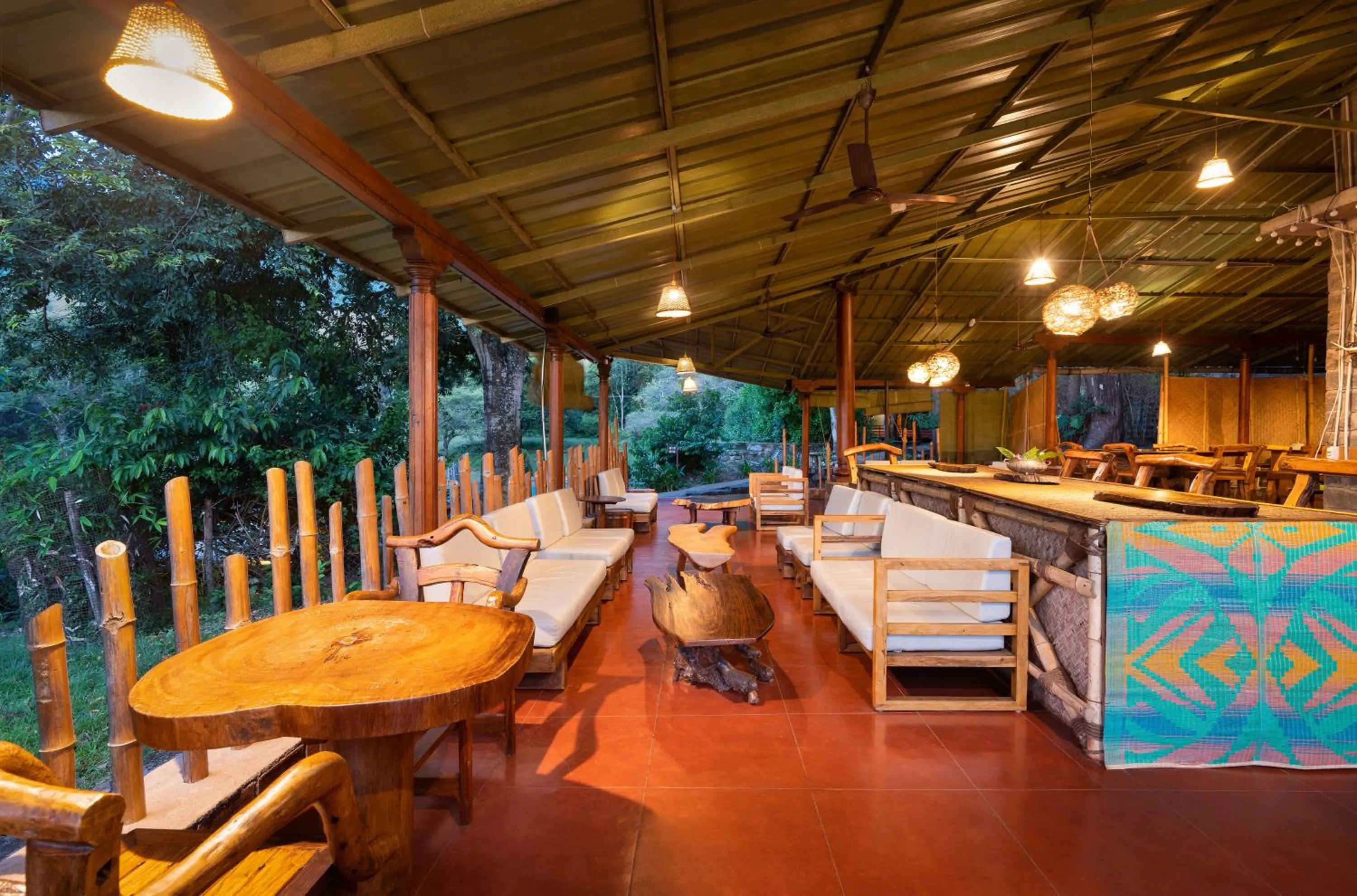 Property building in Jungle Hut Resort