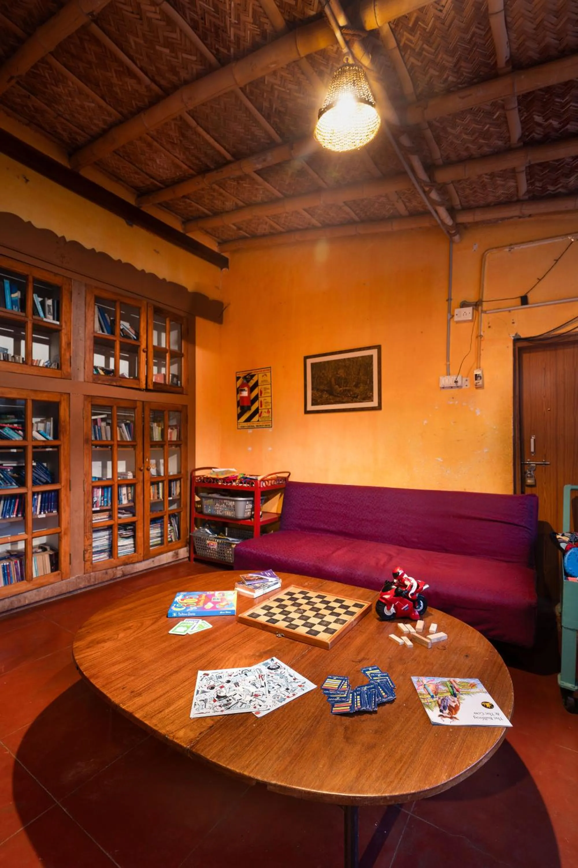 Game Room in Jungle Hut Resort