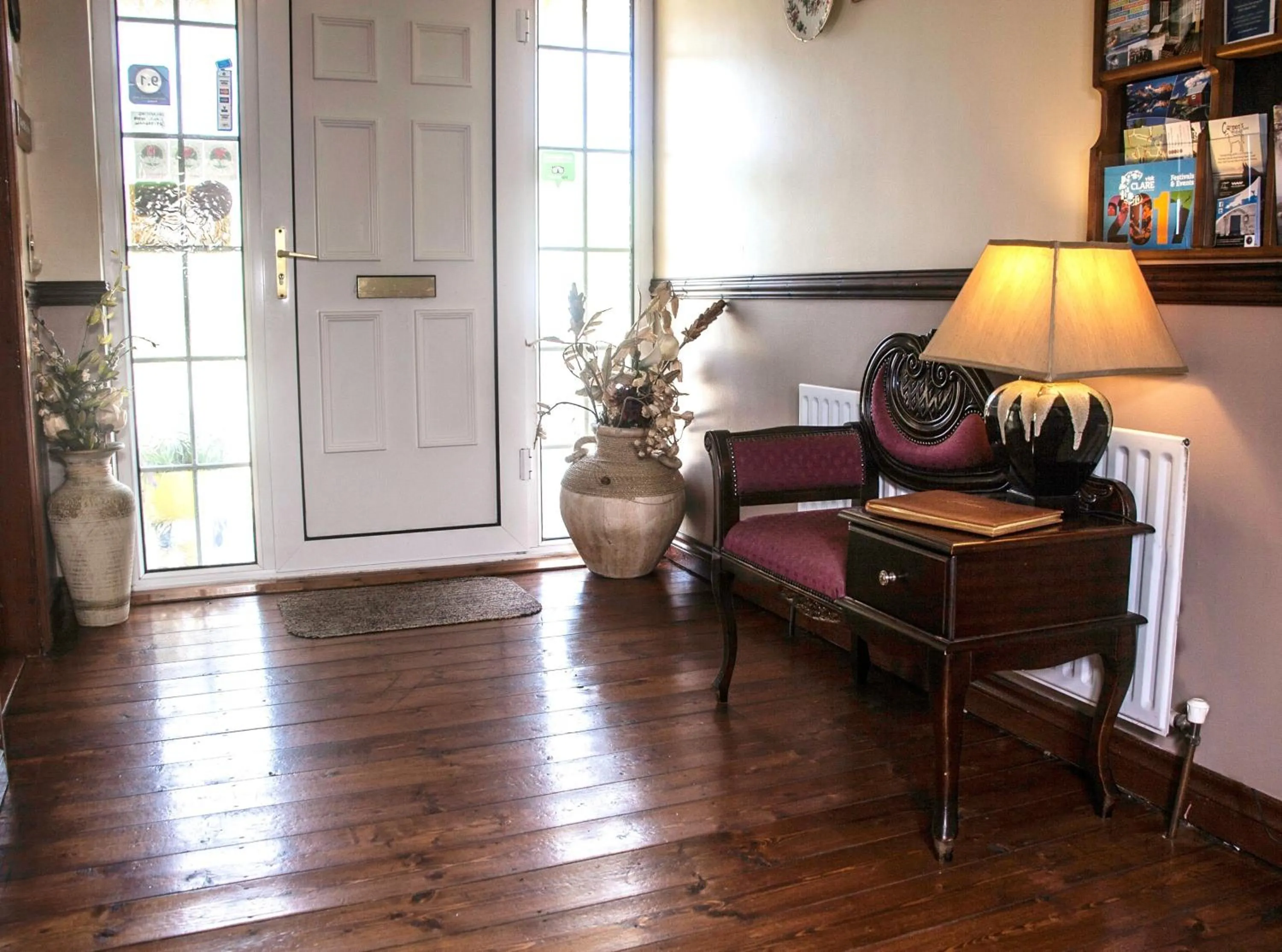 Lobby or reception in Hilltop B & B