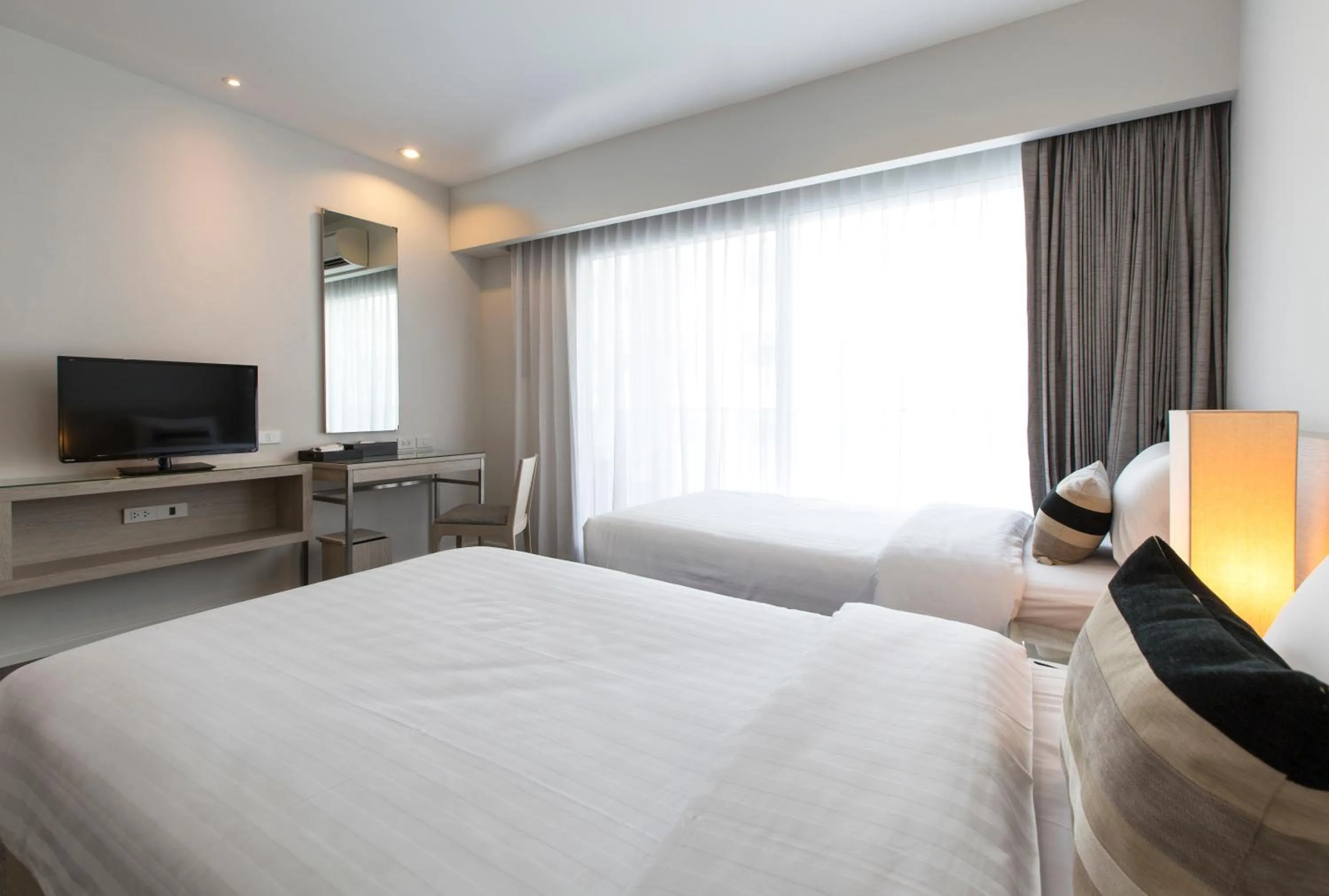 Bed in Kantary 304 Hotel Prachinburi