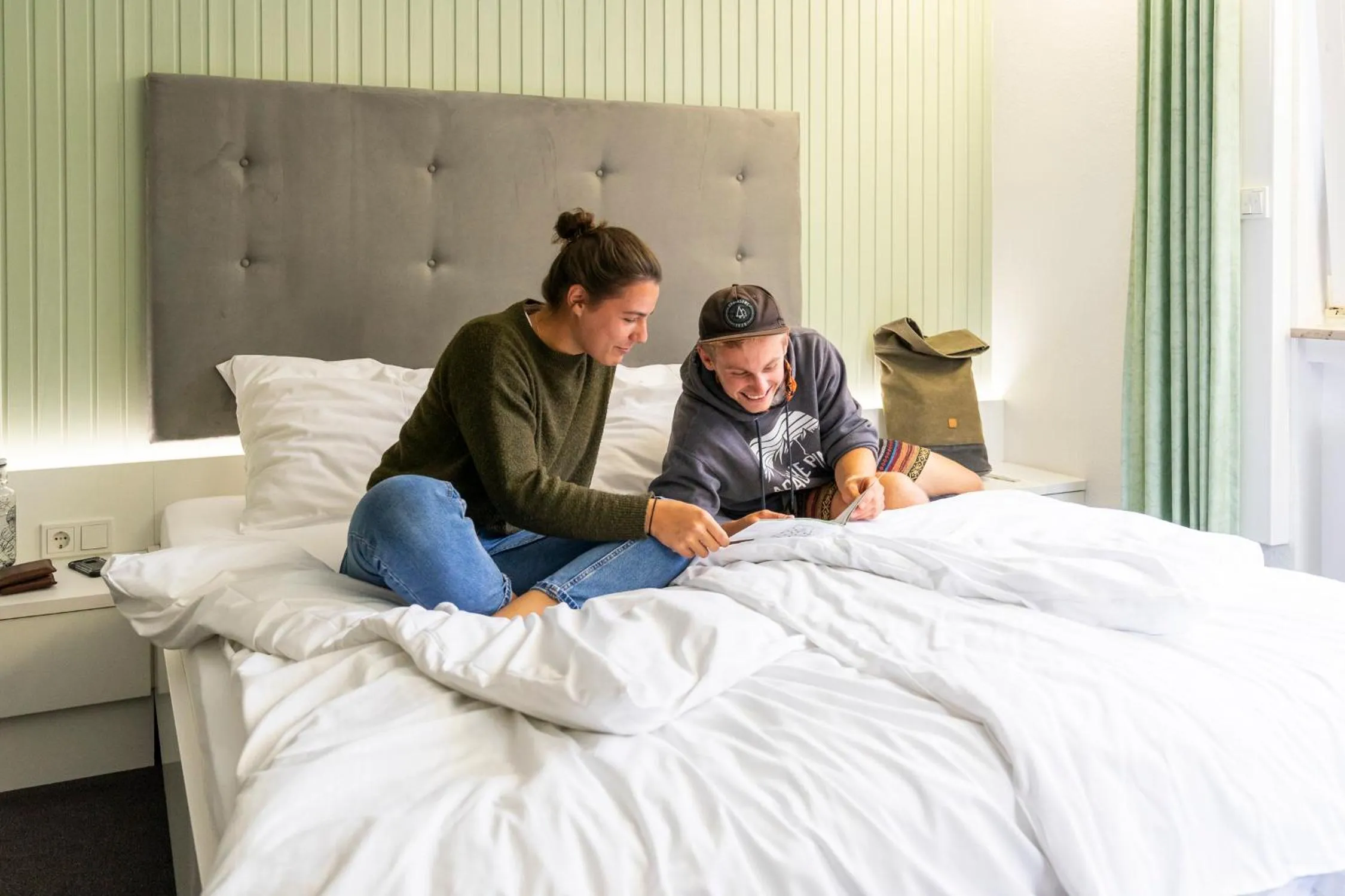 Bed in Adventure Campus