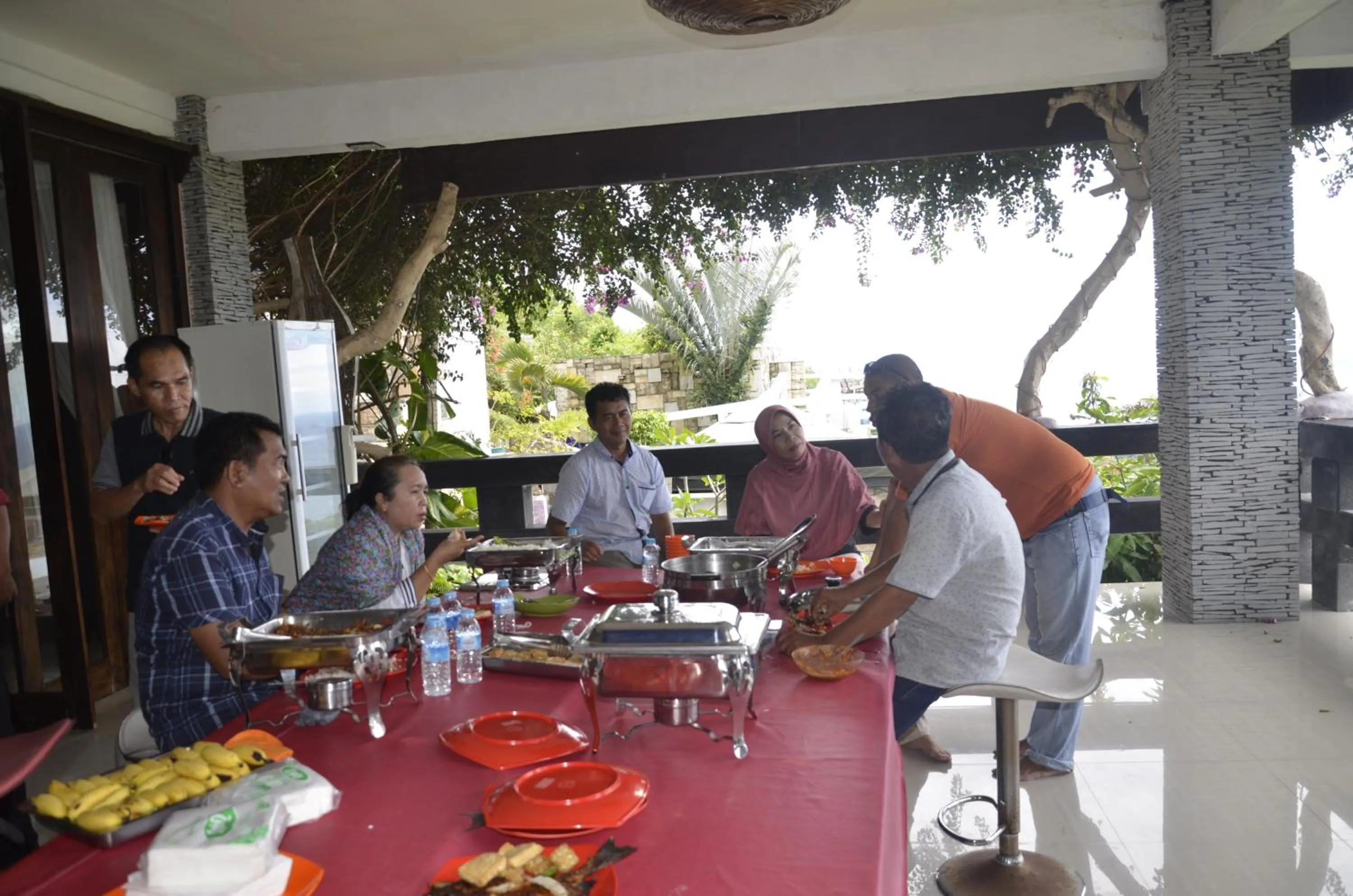 Balcony/Terrace in Rara Villas Lombok