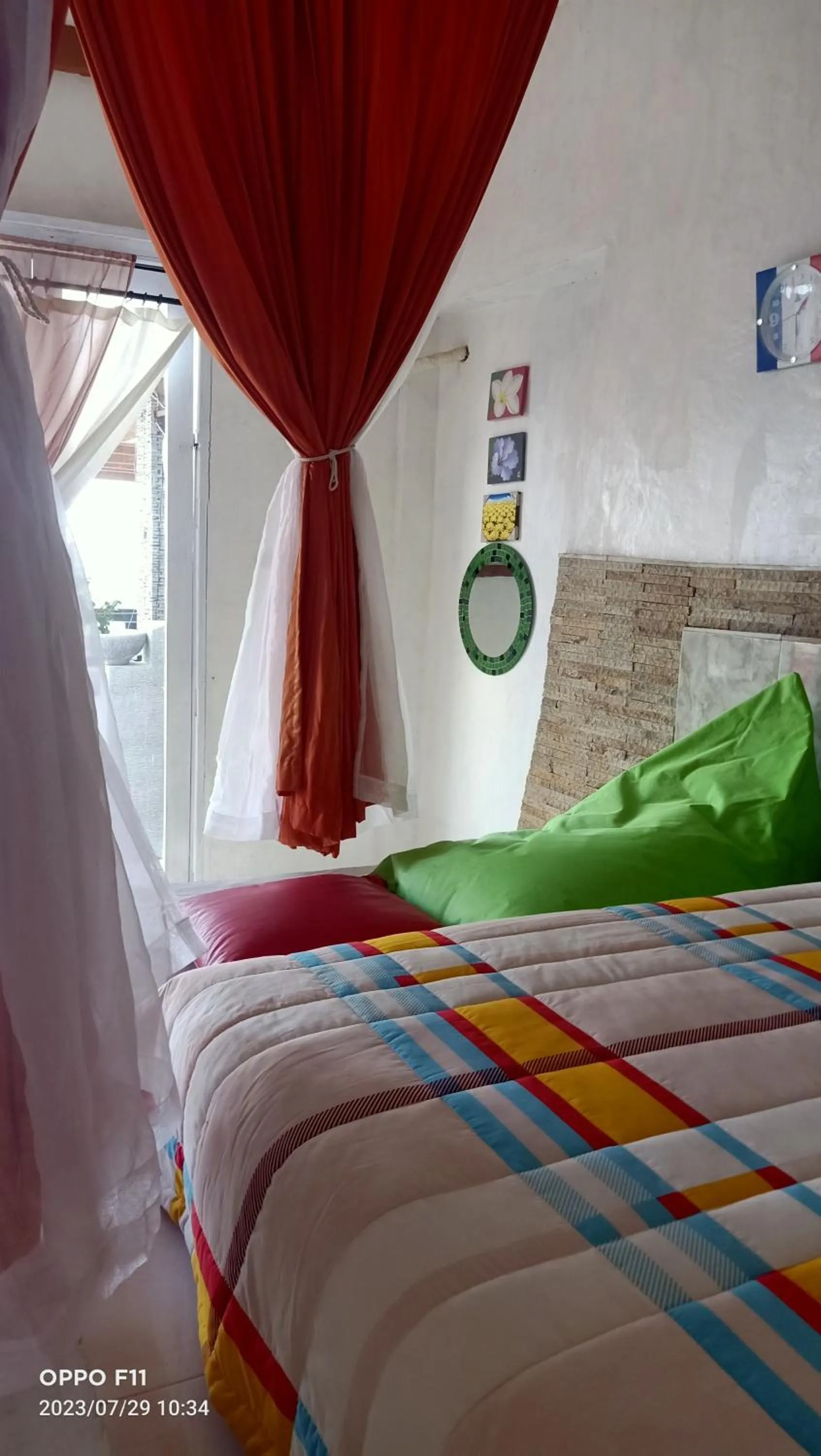 Bed in Rara Villas Lombok