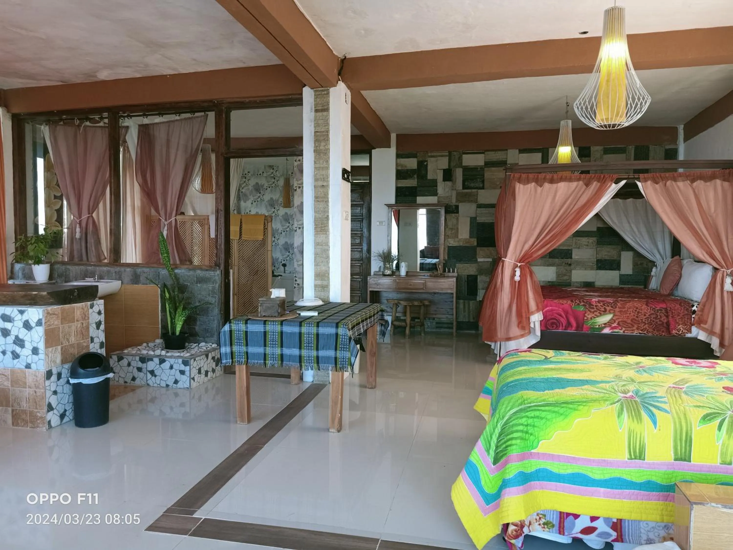 Bed in Rara Villas Lombok