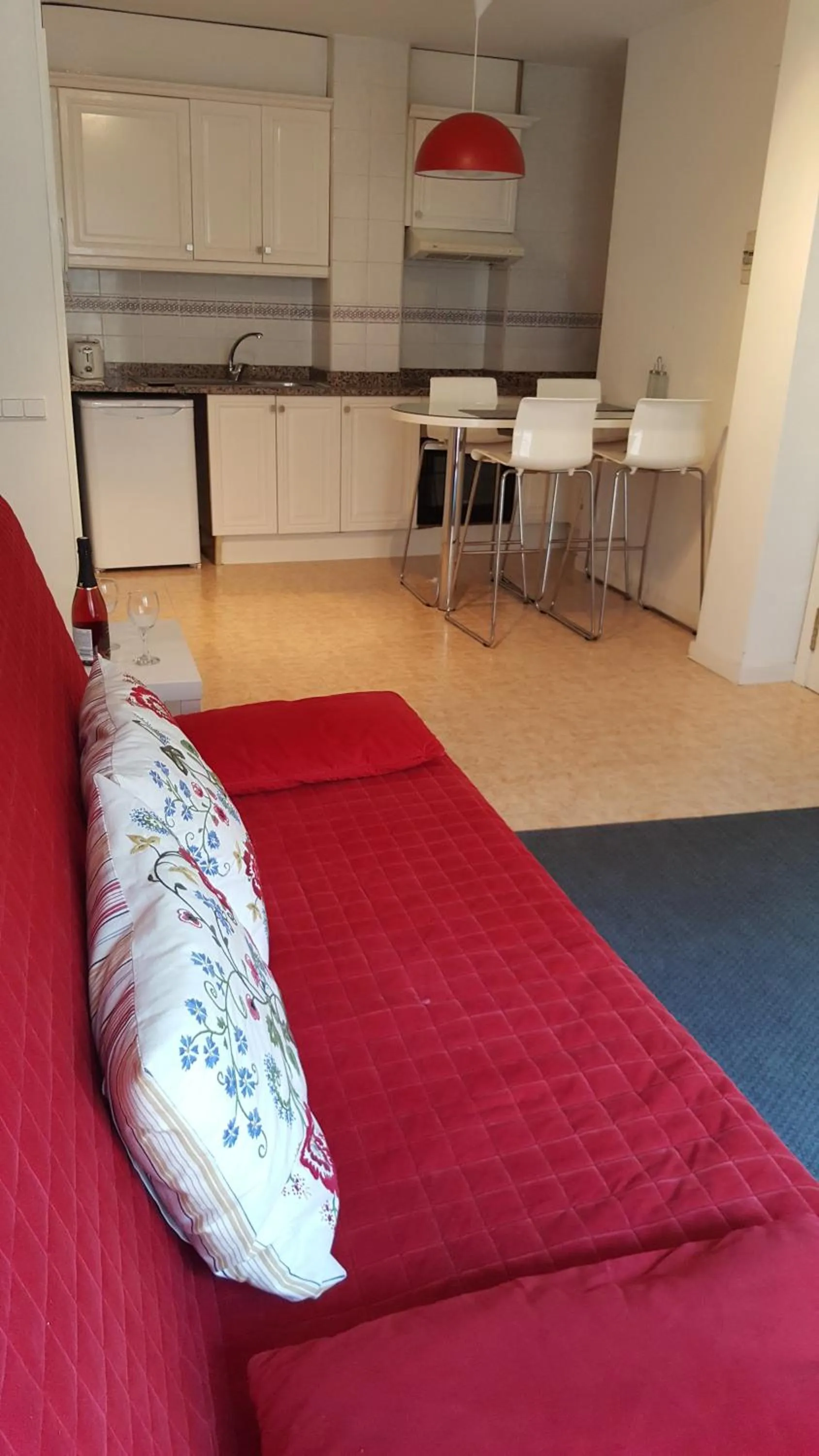 Living room, Bed in Estrella Primero De Mayo