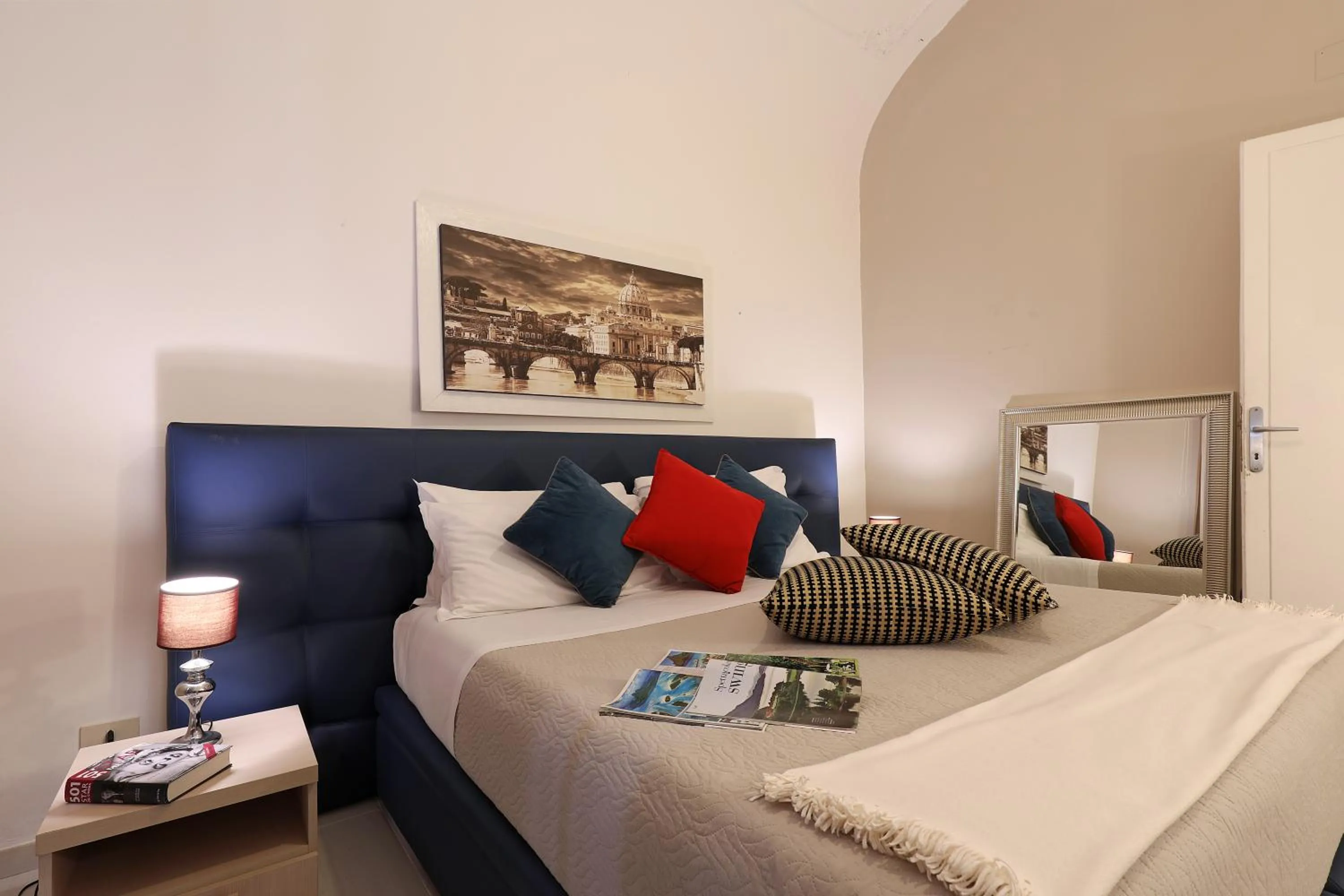 Photo of the whole room, Bed in Grand Tour Rome Suites - Liberty Collection