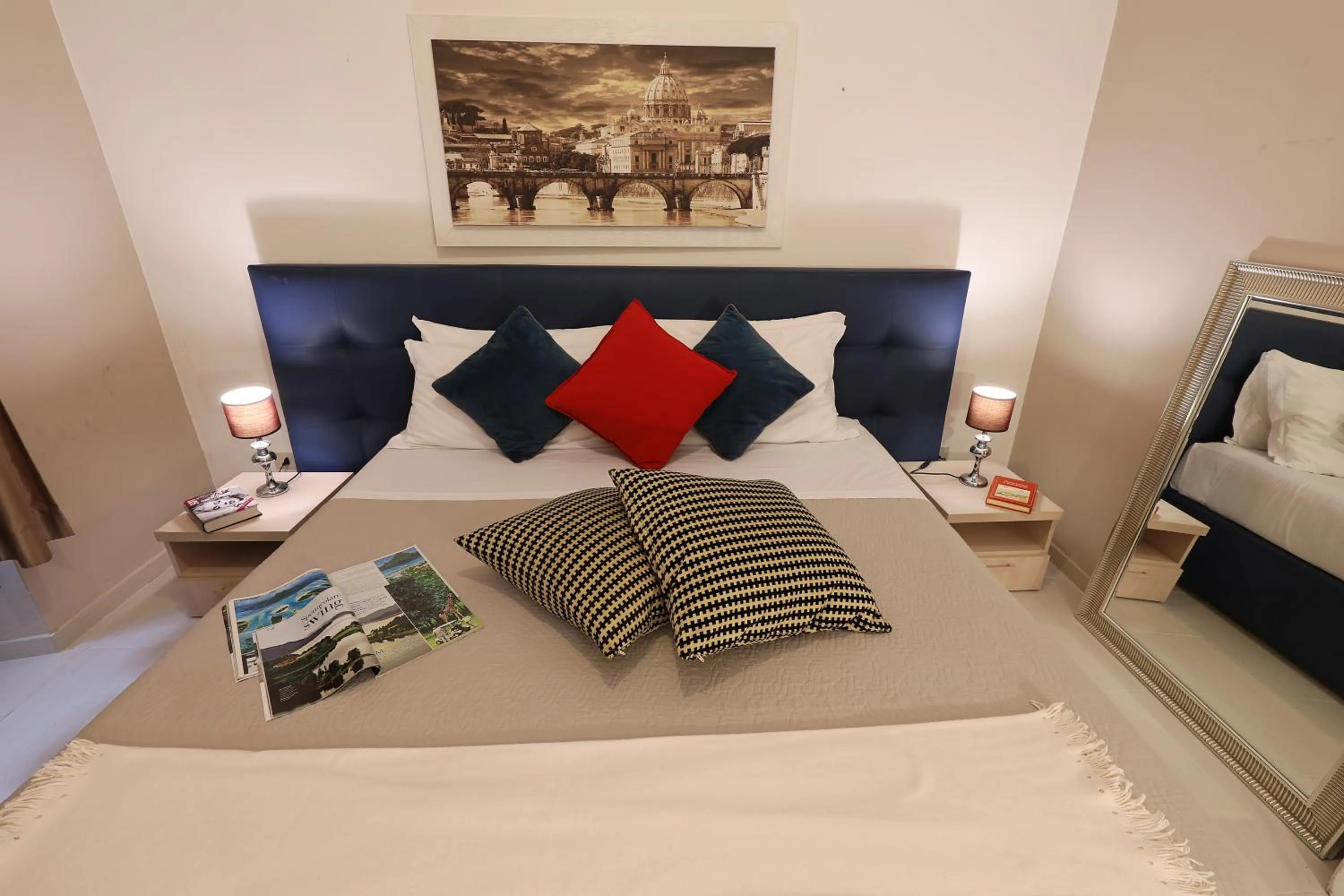 Bed in Grand Tour Rome Suites - Liberty Collection