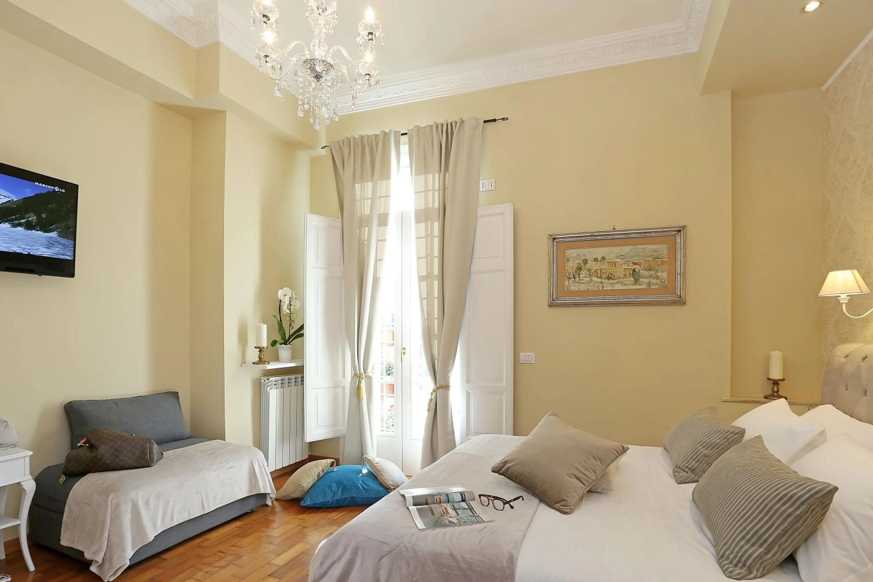 Decorative detail in Grand Tour Rome Suites - Liberty Collection