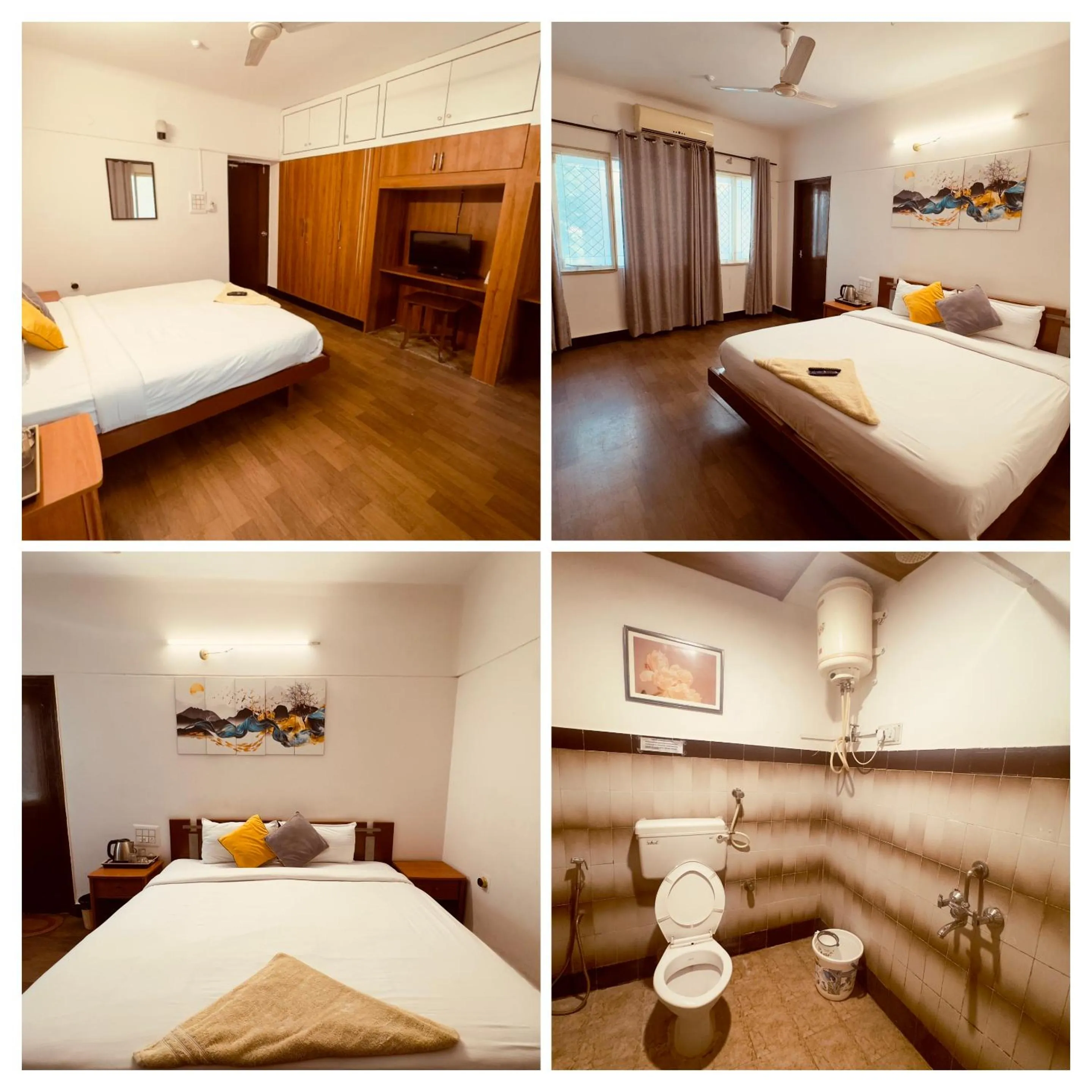 Bed in Cosy Banjara Guest House