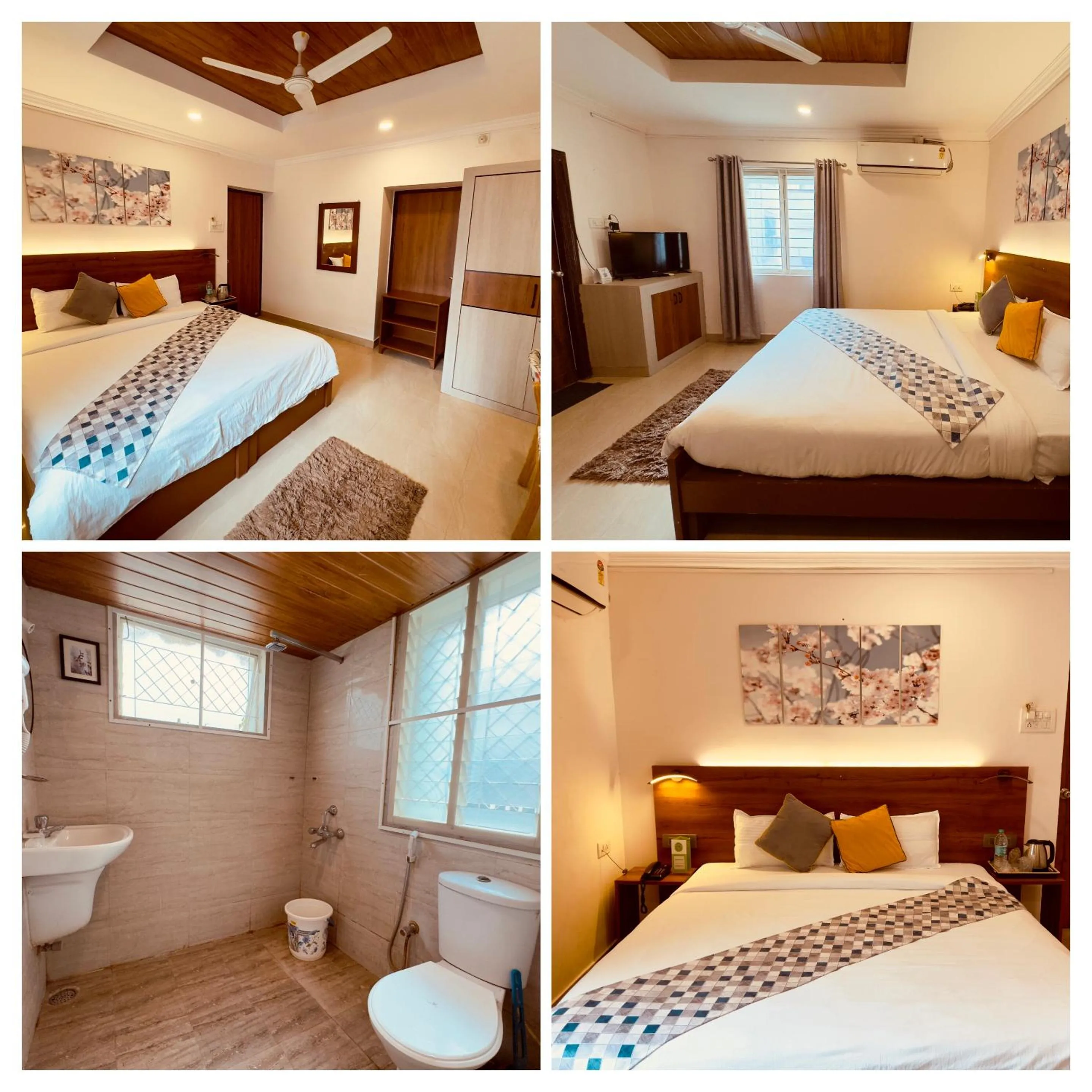 Bed in Cosy Banjara Guest House