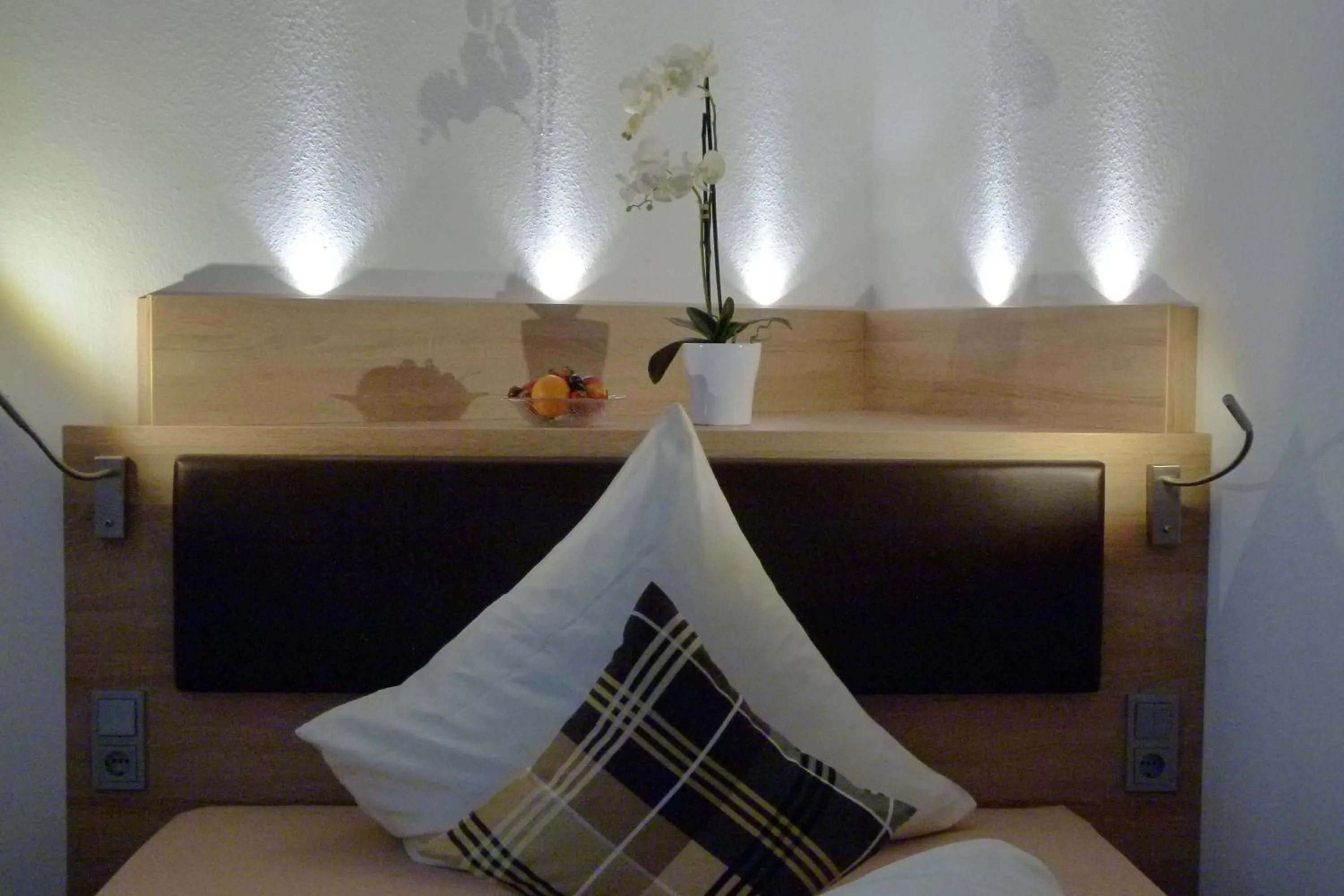 Bed in Hotel-Gasthof zur Sonne