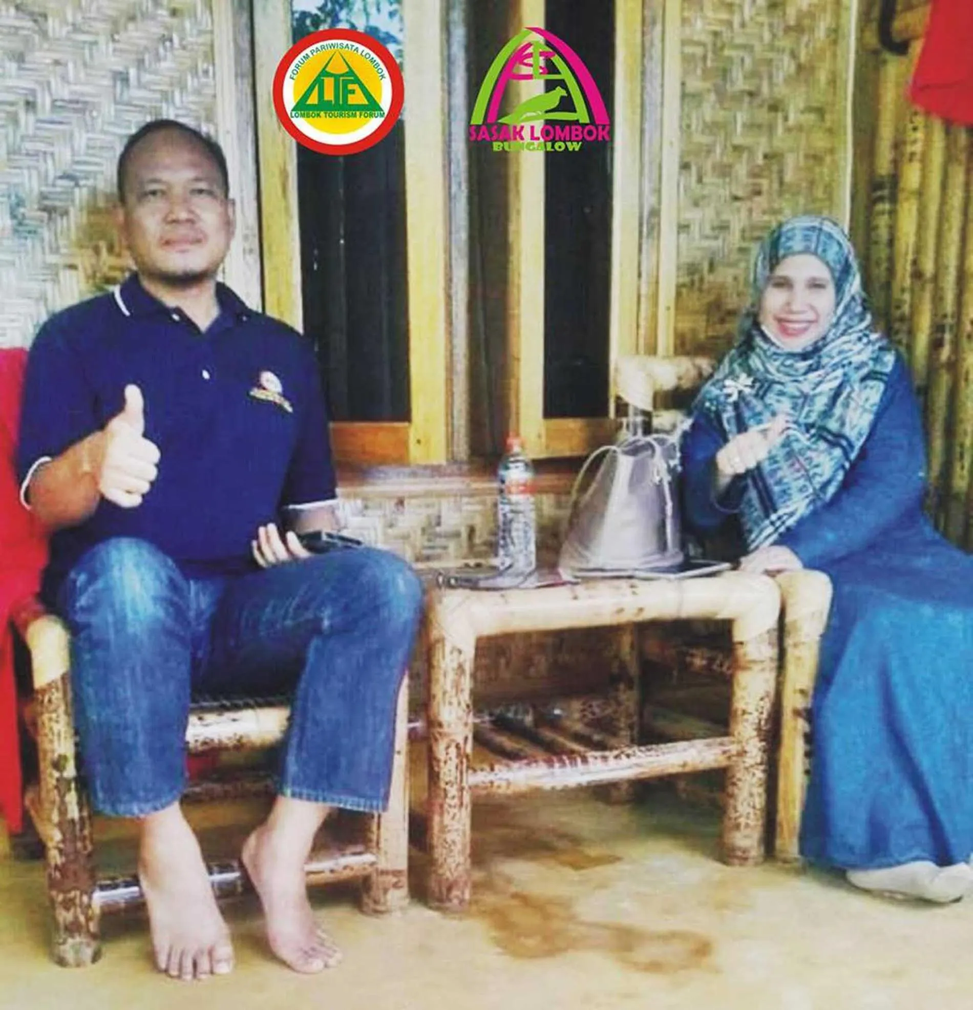 Day in Sasak Lombok Bungalow