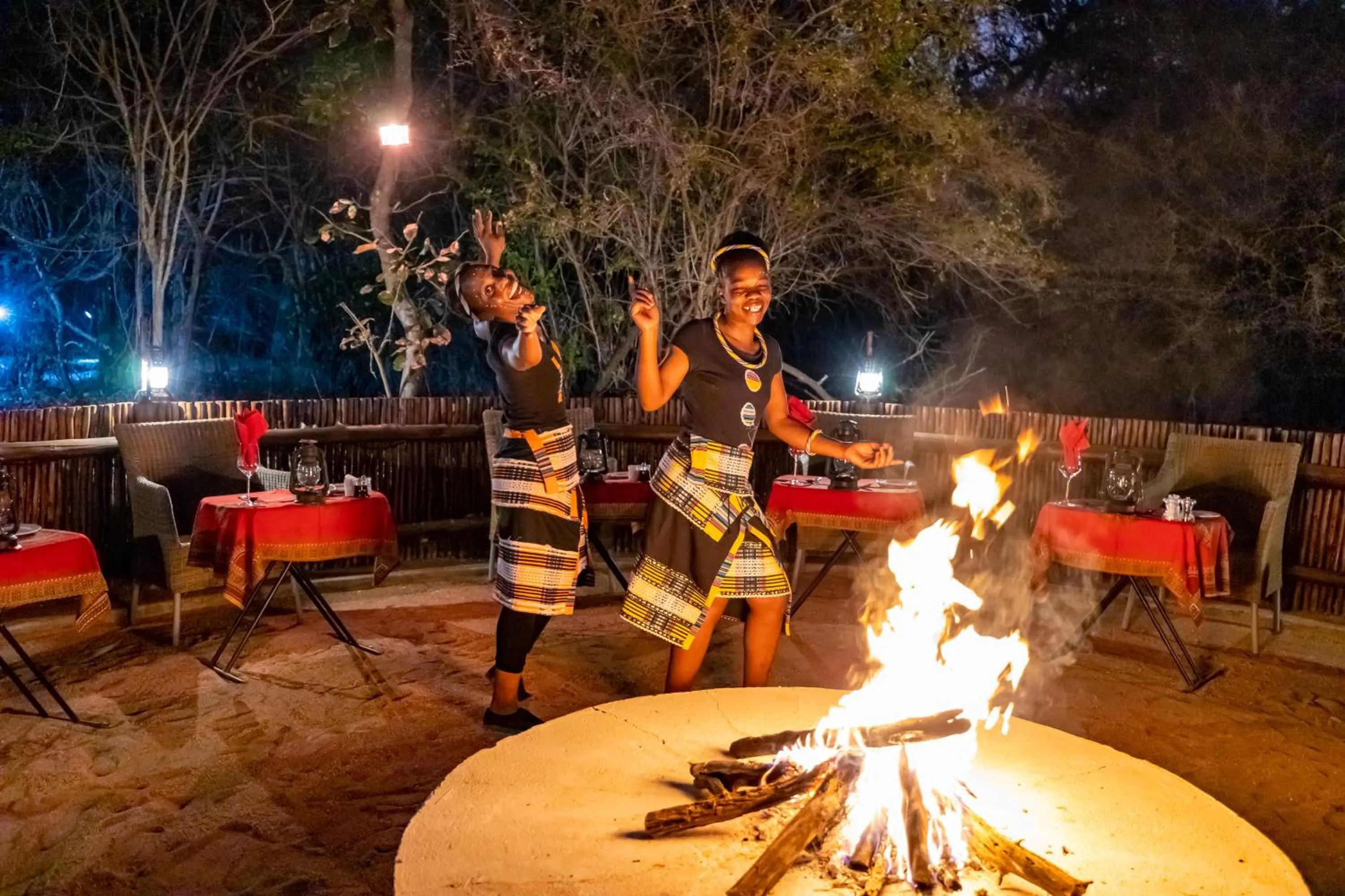 BBQ facilities in Kusudalweni Safari Lodge and Spa