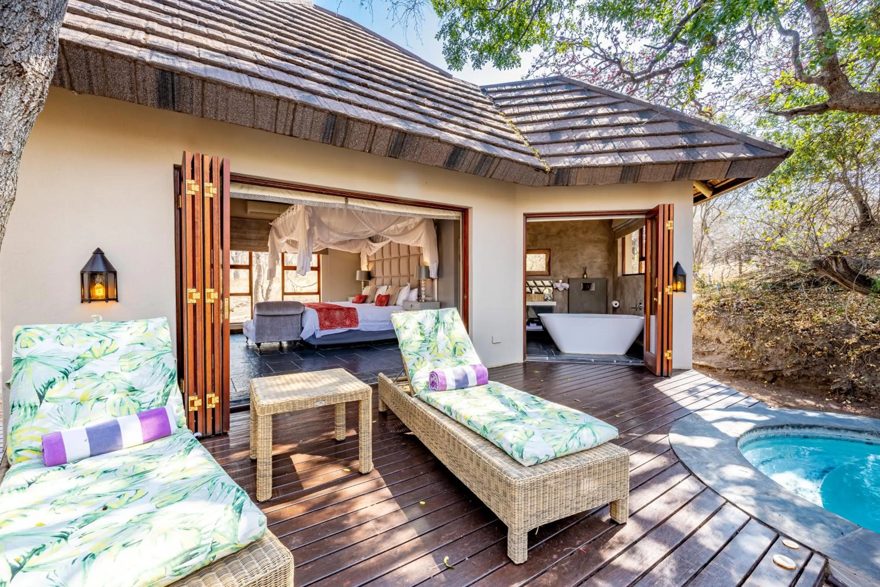 Balcony/Terrace in Kusudalweni Safari Lodge and Spa