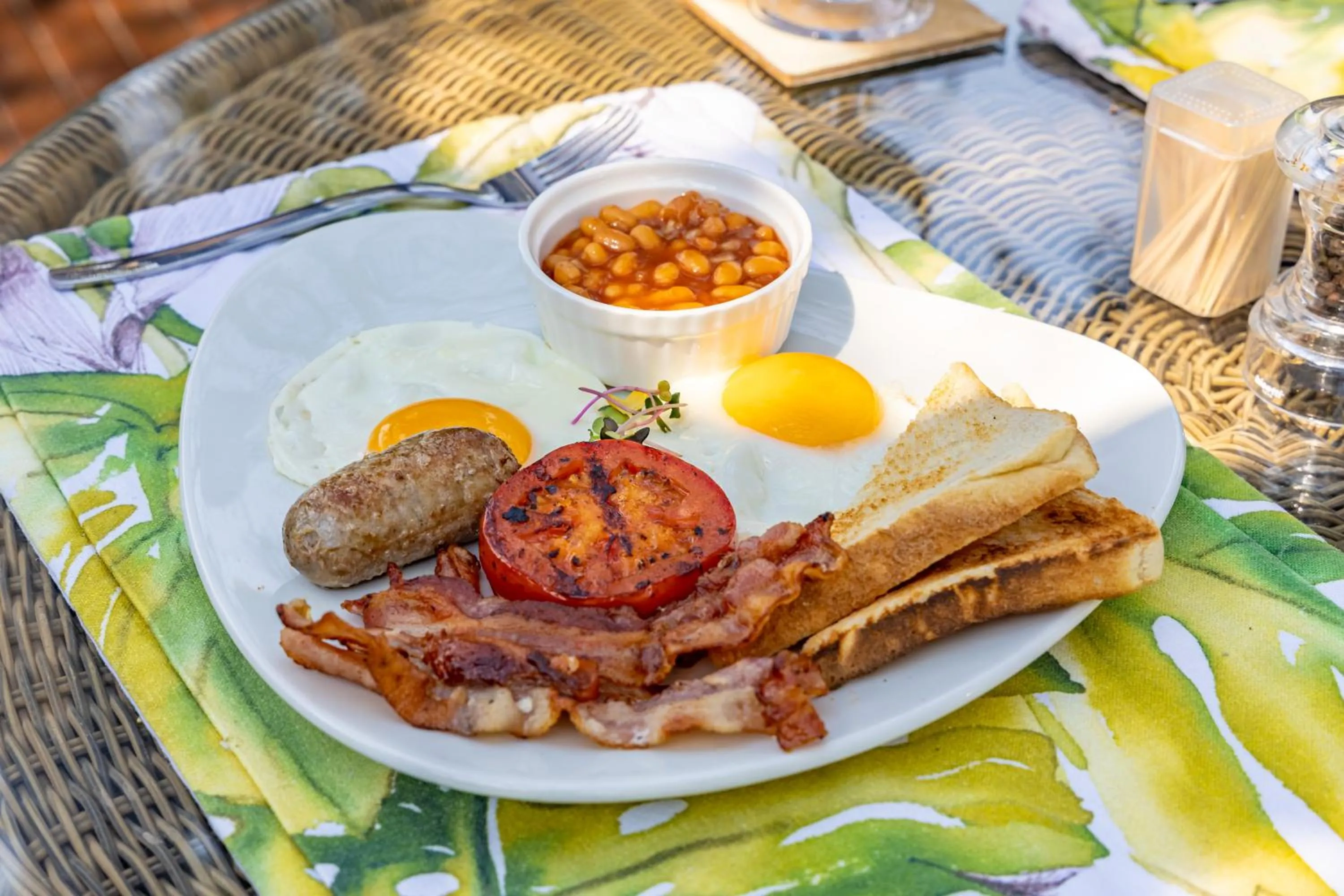 Breakfast in Kusudalweni Safari Lodge and Spa