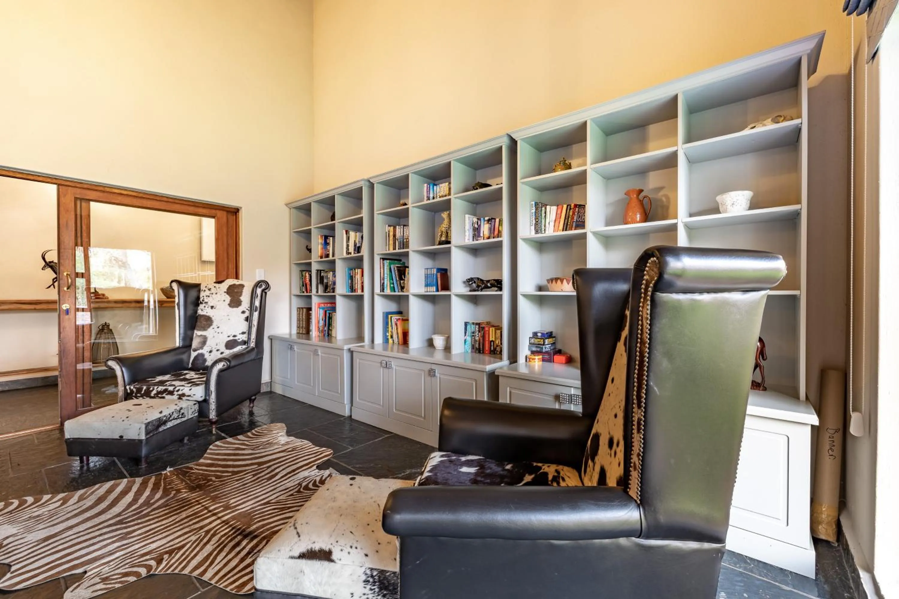 Seating area in Kusudalweni Safari Lodge and Spa