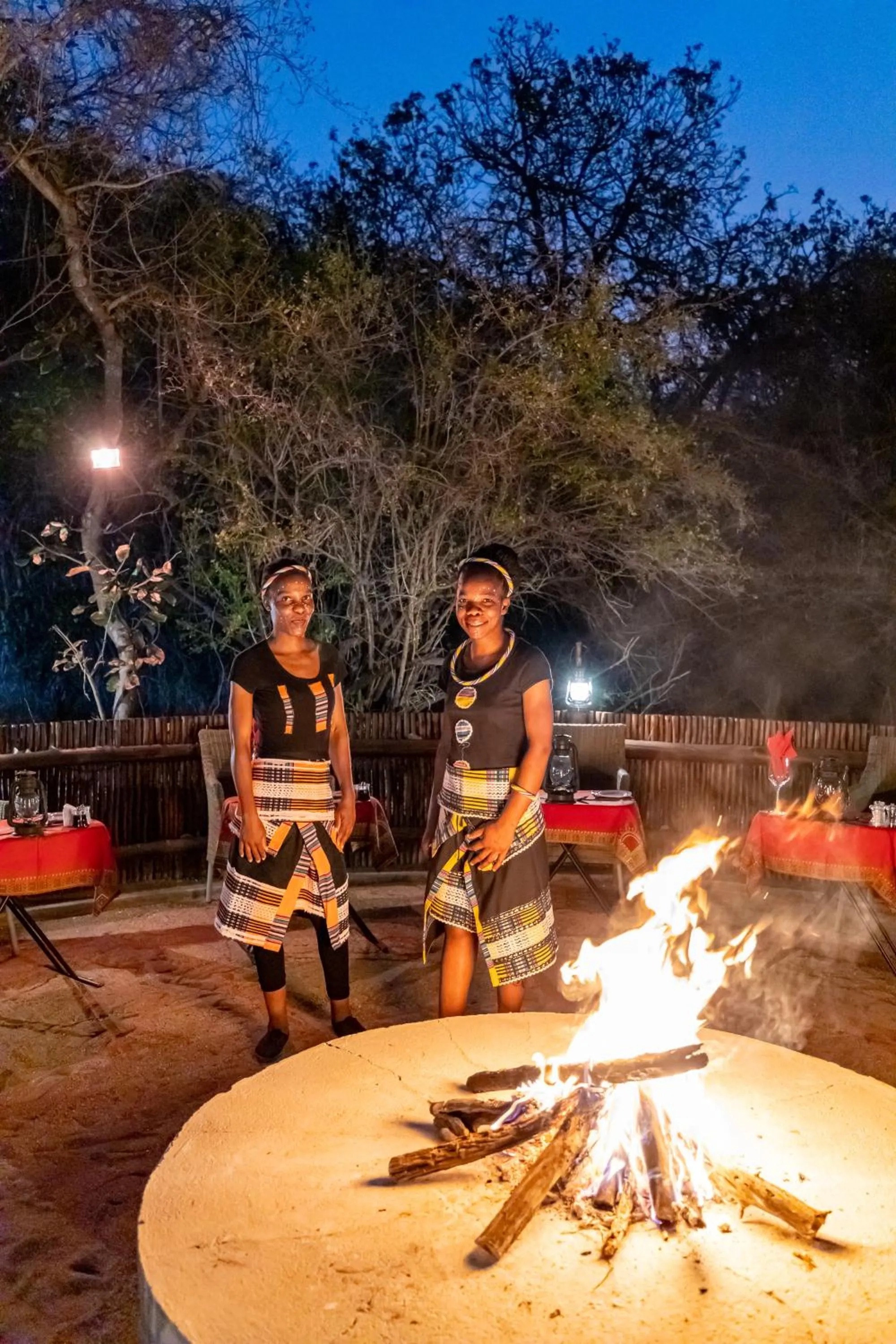 BBQ facilities in Kusudalweni Safari Lodge and Spa