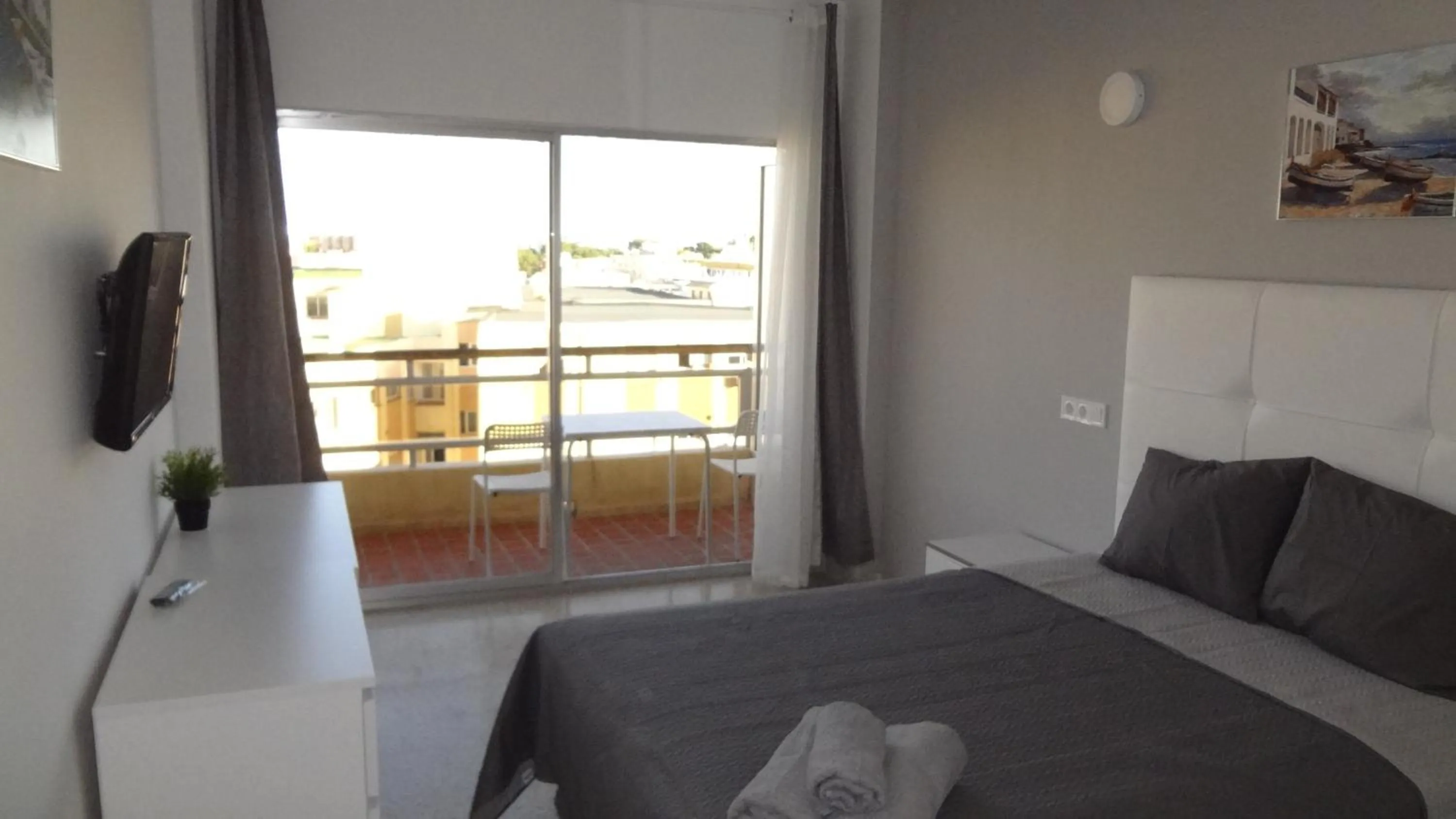 Bed in Hotel Carlos I