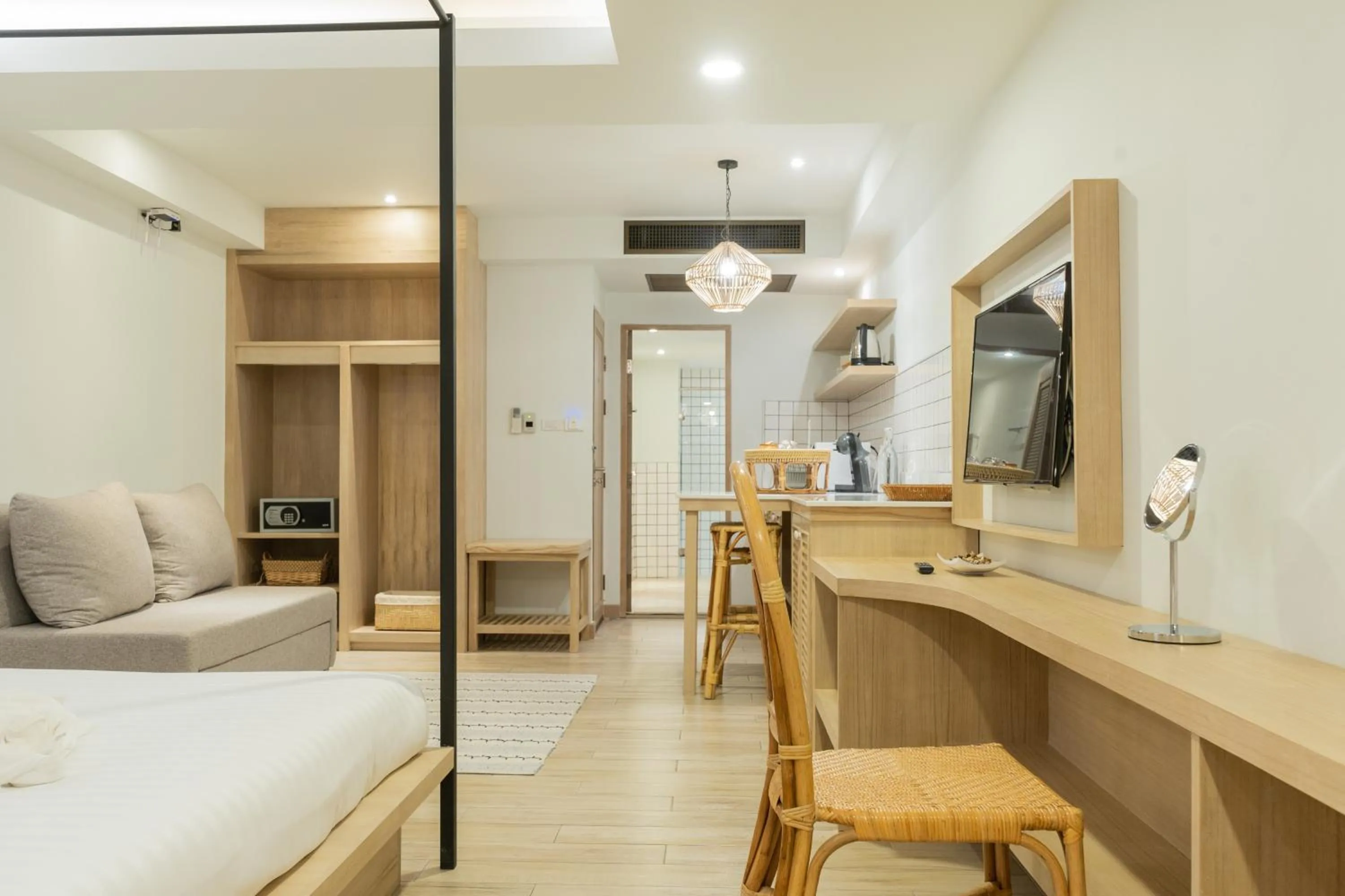 Bed in Amaka Bed and Breakfast