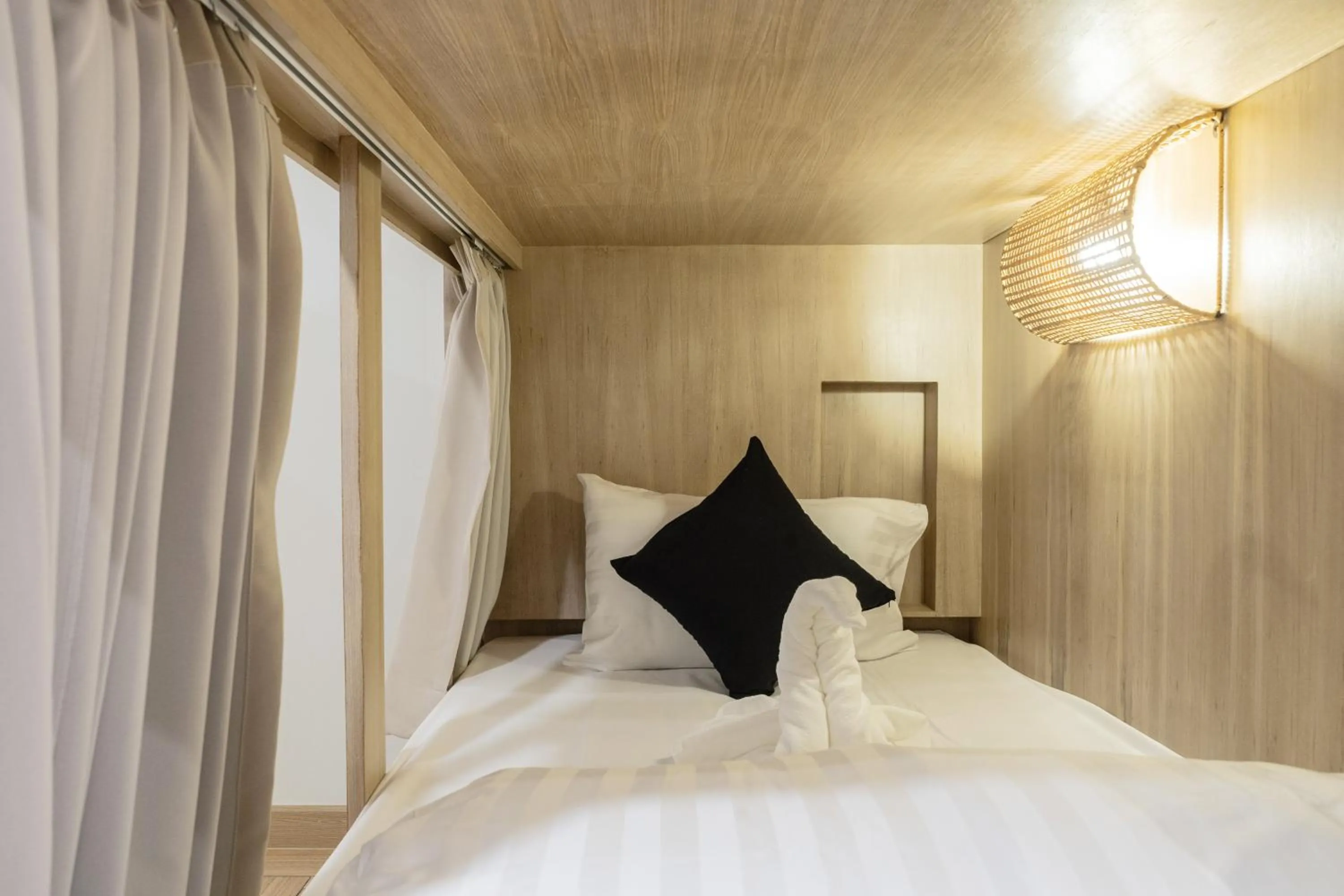 Bed in Amaka Bed and Breakfast