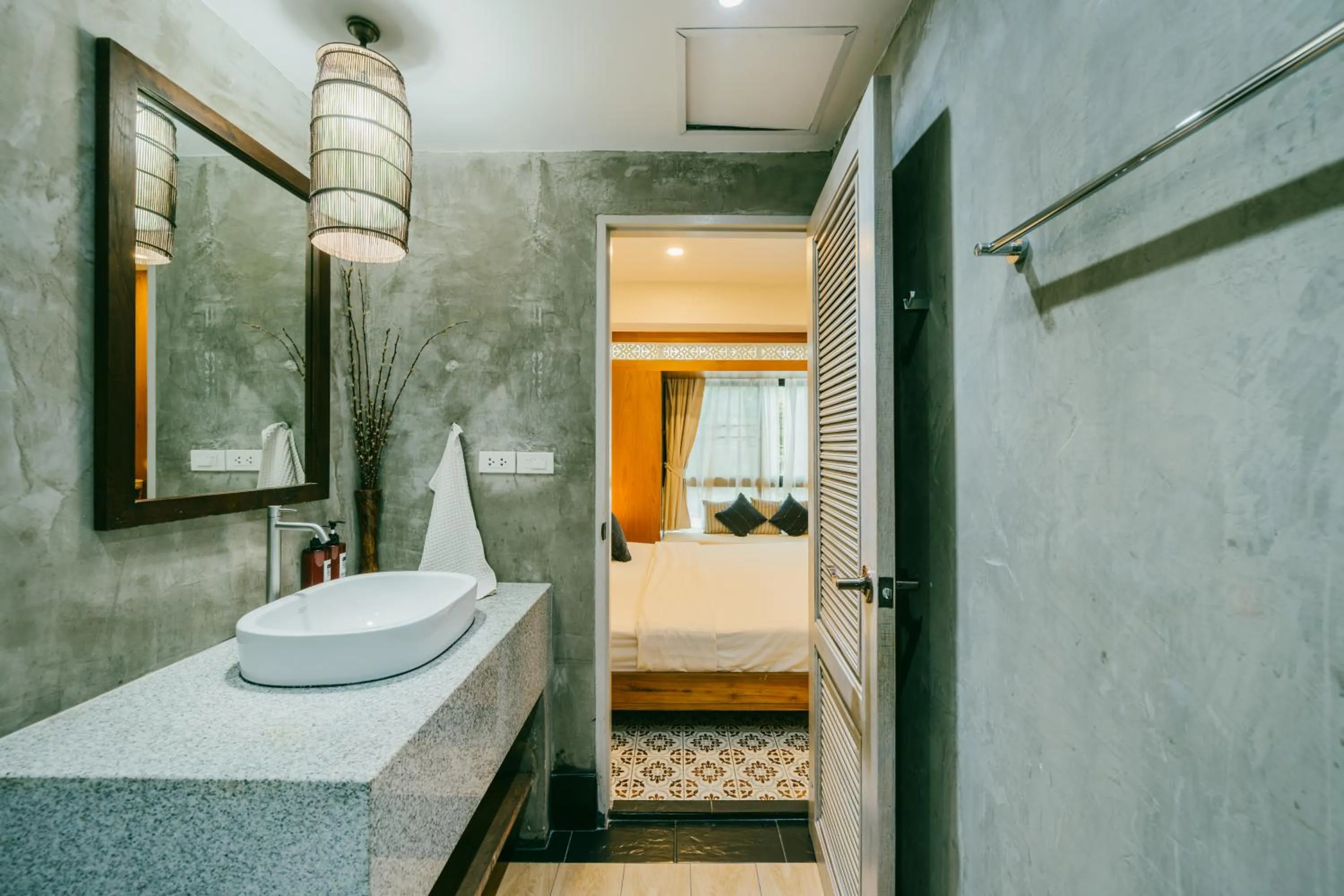 Bed in Amaka Bed and Breakfast