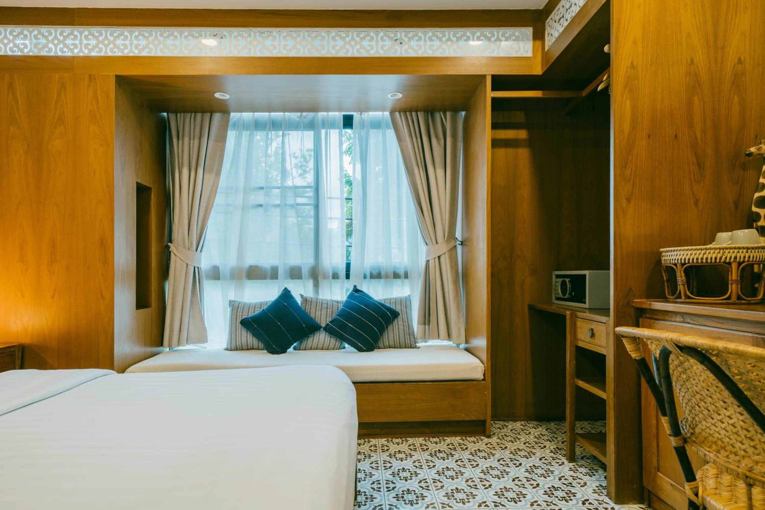 Bed in Amaka Bed and Breakfast