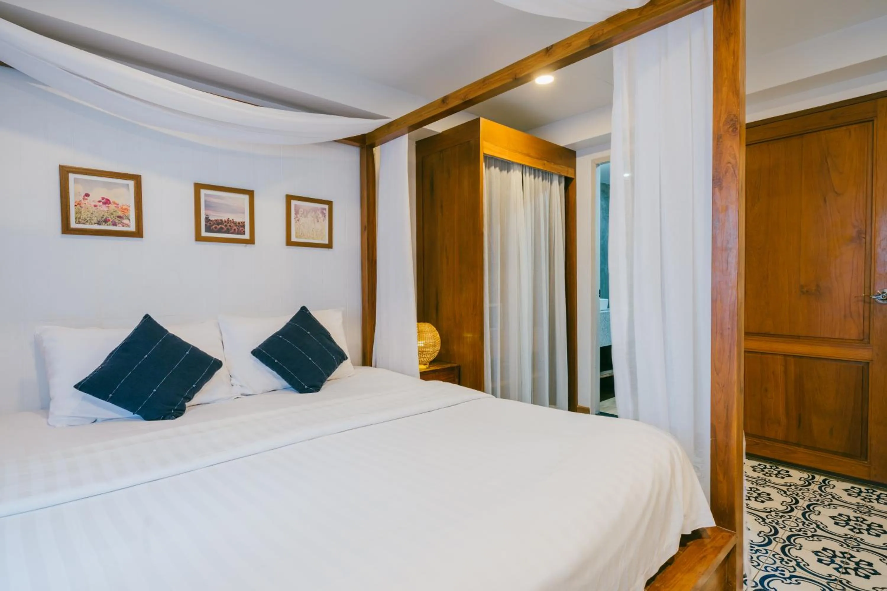 Bed in Amaka Bed and Breakfast