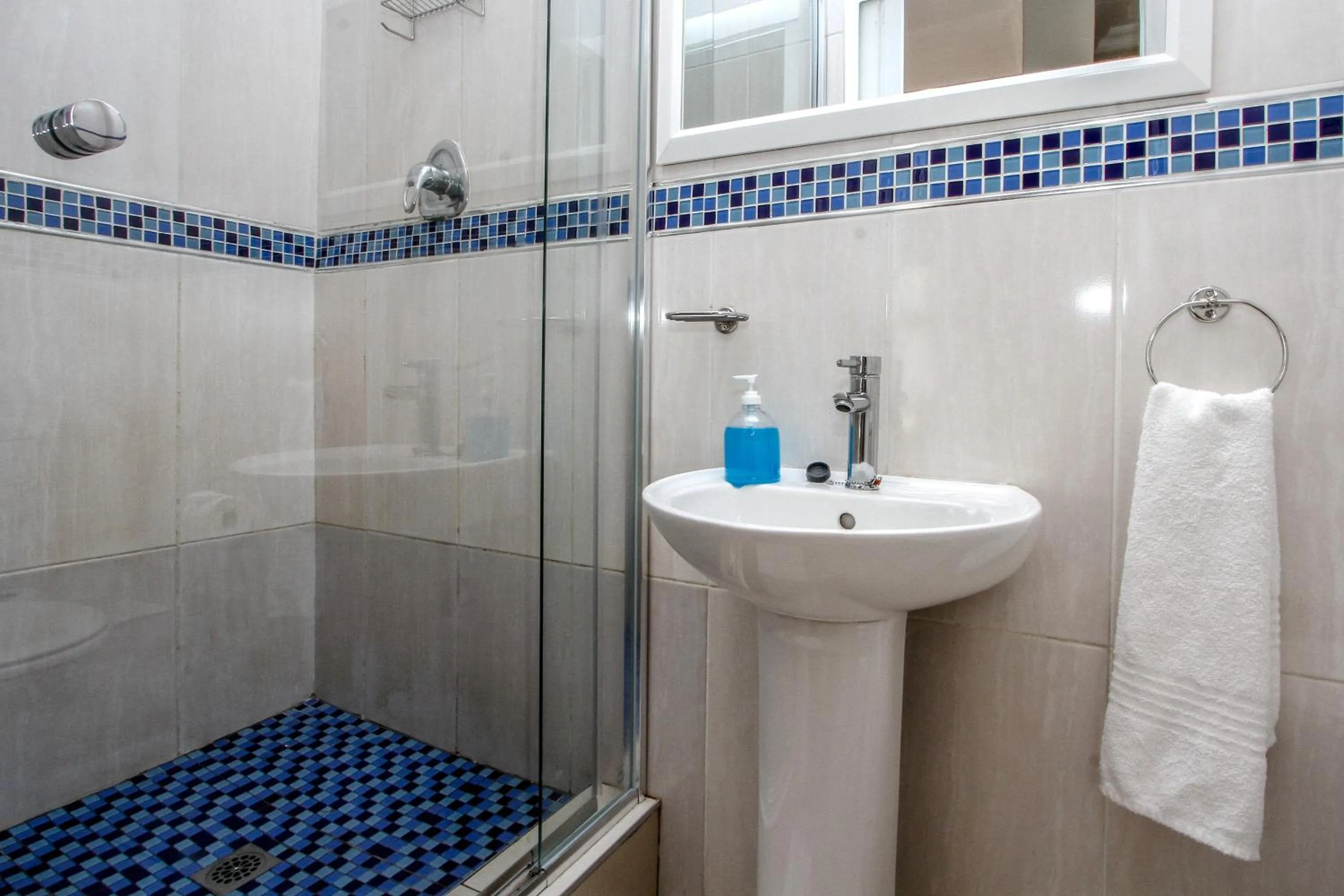 Shower in The Sandringham Bed & Breakfast and Self-Catering