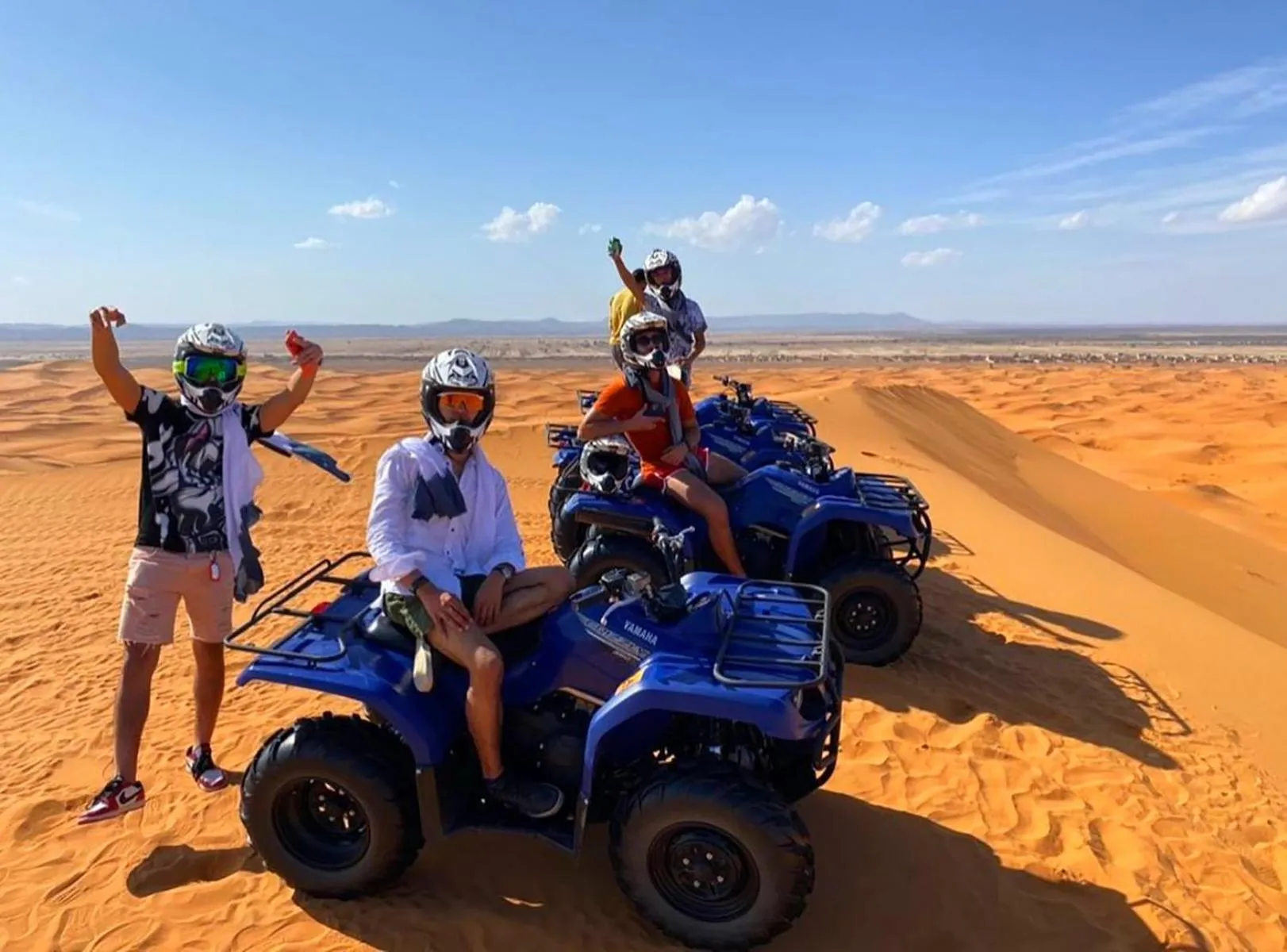 People in Merzouga Luxury Camp